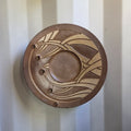 22 cal Bullet Hole Wood Fired Platter - Pottery - #26-132