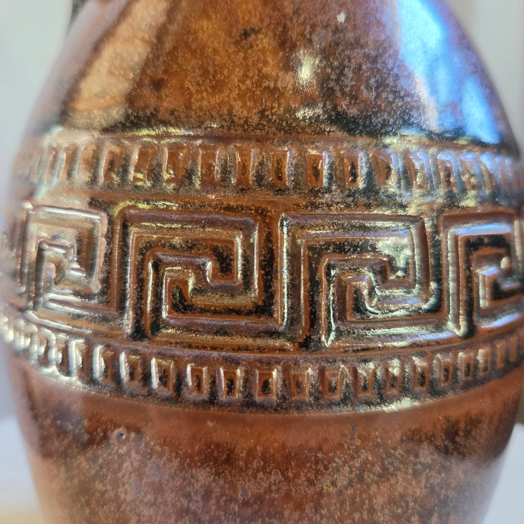 Hand carved Greek pitcher - Pottery - #26-133