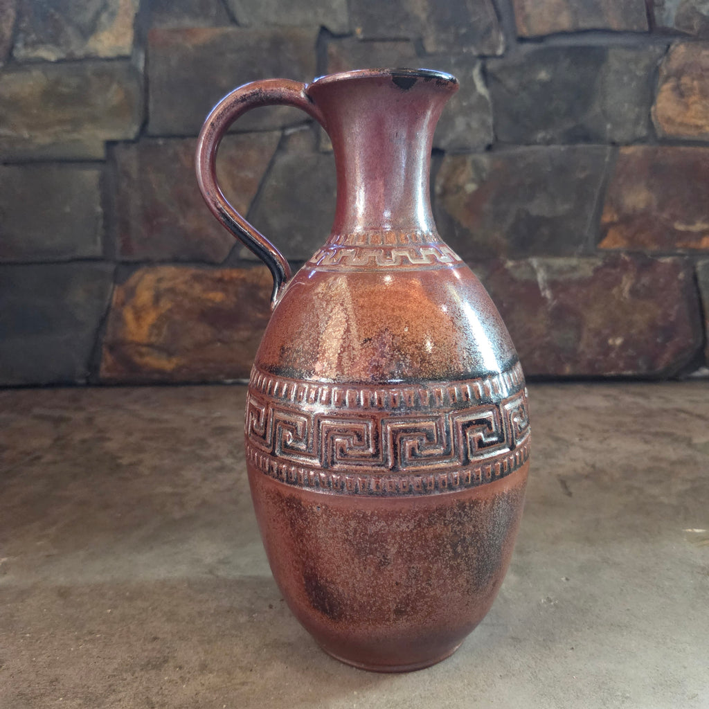 Hand carved Greek pitcher - Pottery - #26-133