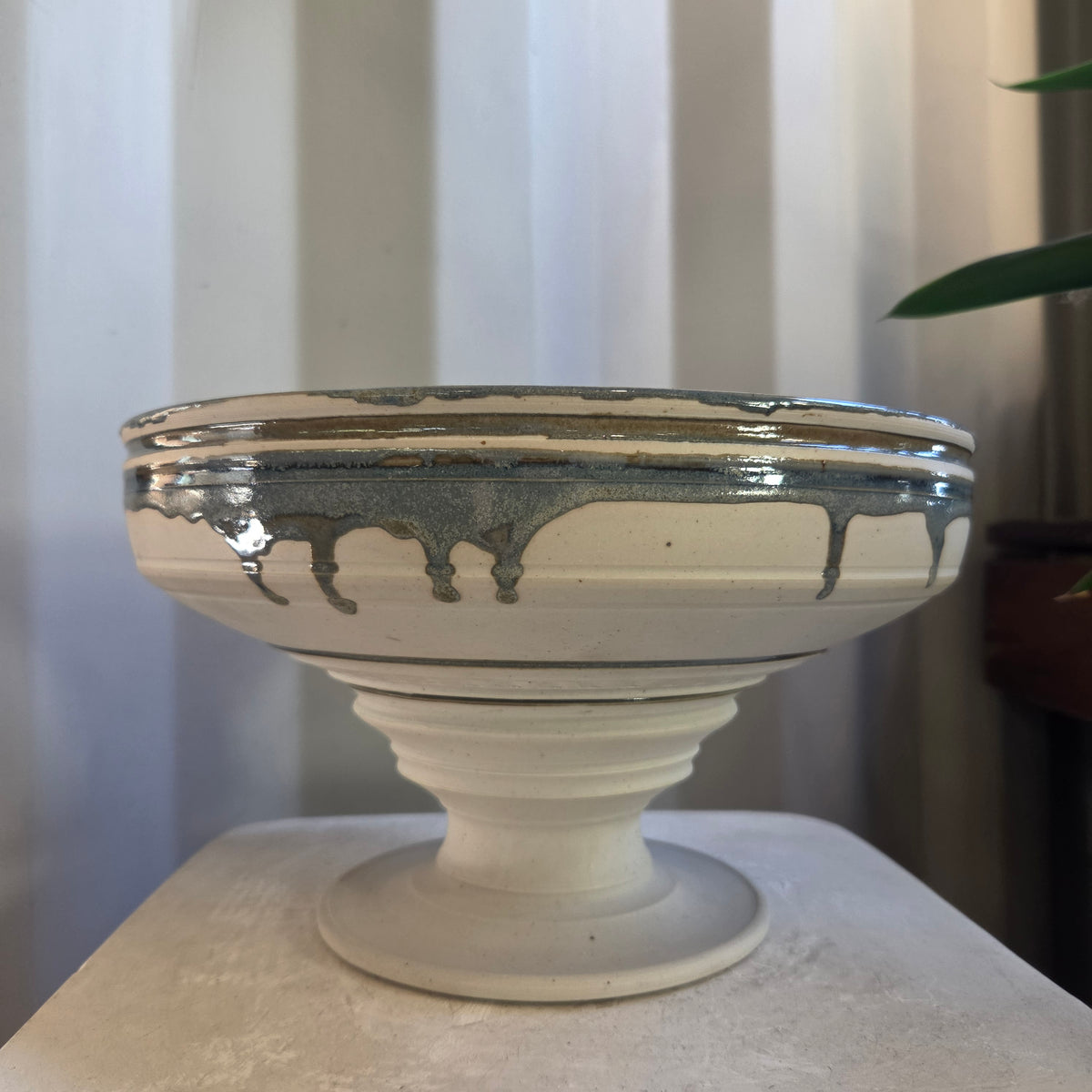 Pedestal Bowl - Pottery - #26-135