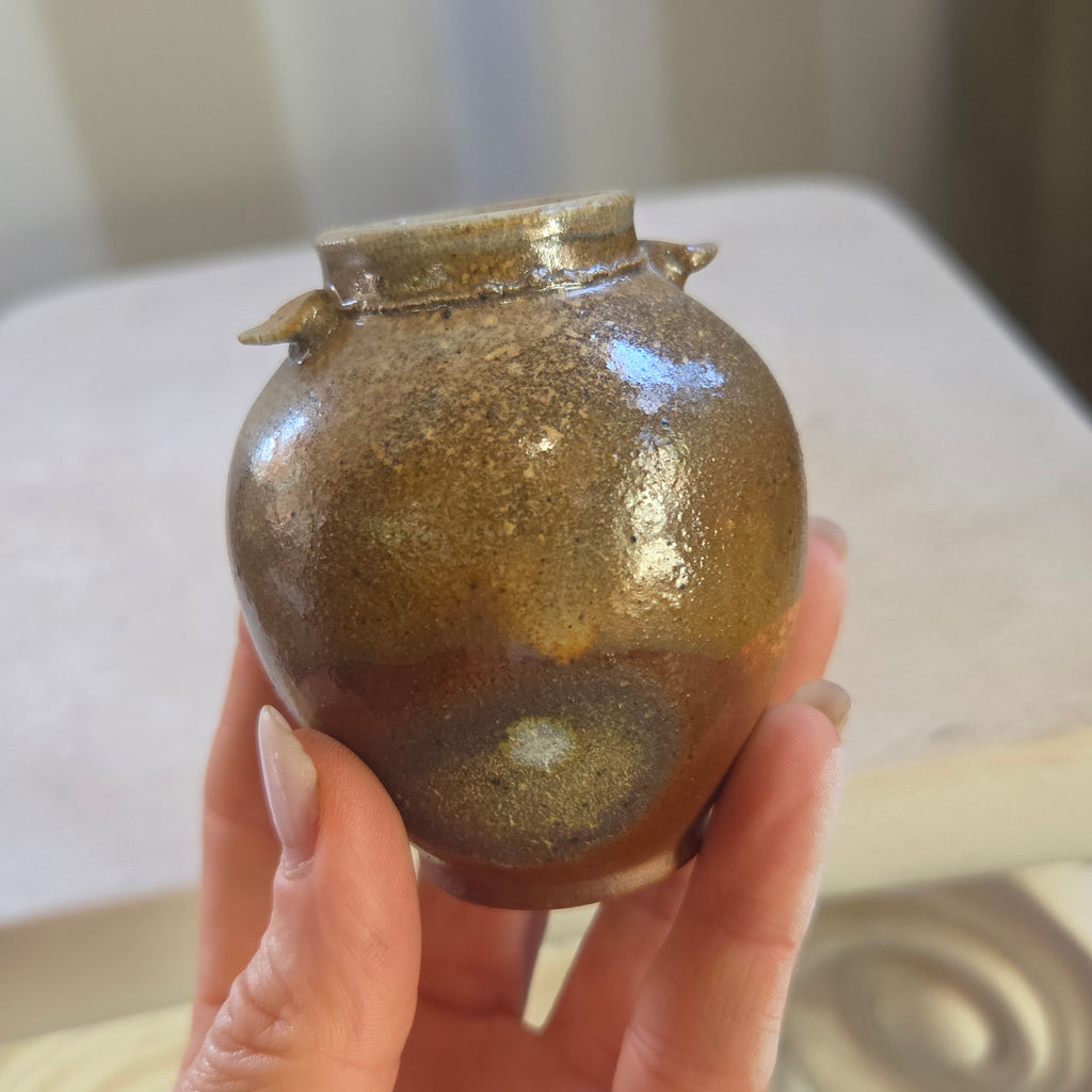 Tiny Wood Fired Vase - Pottery - #26-146