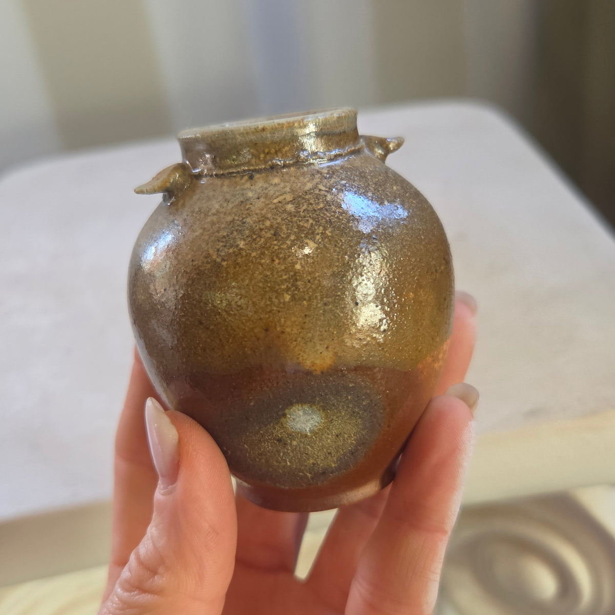 Tiny Wood Fired Vase - Pottery - #26-146