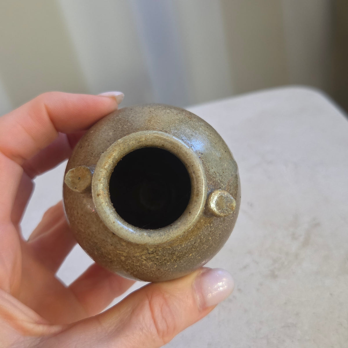 Tiny Wood Fired Vase - Pottery - #26-146
