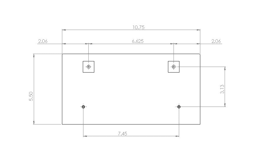Door Pocket Cupholders (PAIR) with Install Template (Without Factory Map Pockets) for 1967-87 Square Body Chevy Trucks