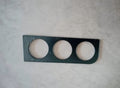 Heater Control Delete Panel Three 2 1/6 Gauges for 1973-1979 Dentside Ford Trucks and 1978-1979 Ford Bronco