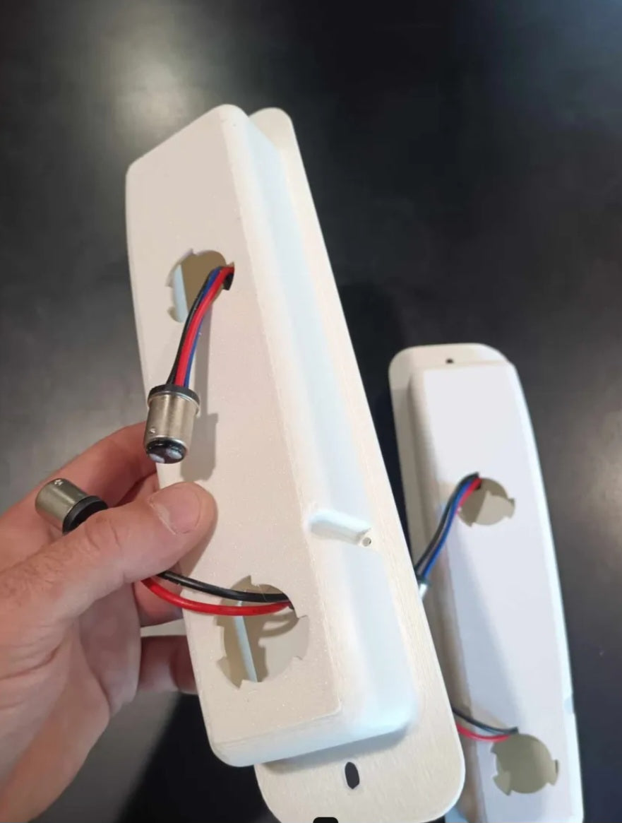 LED Board Taillights for 1973-1979 Dentside Ford Trucks and 1978-1979 Ford Bronco