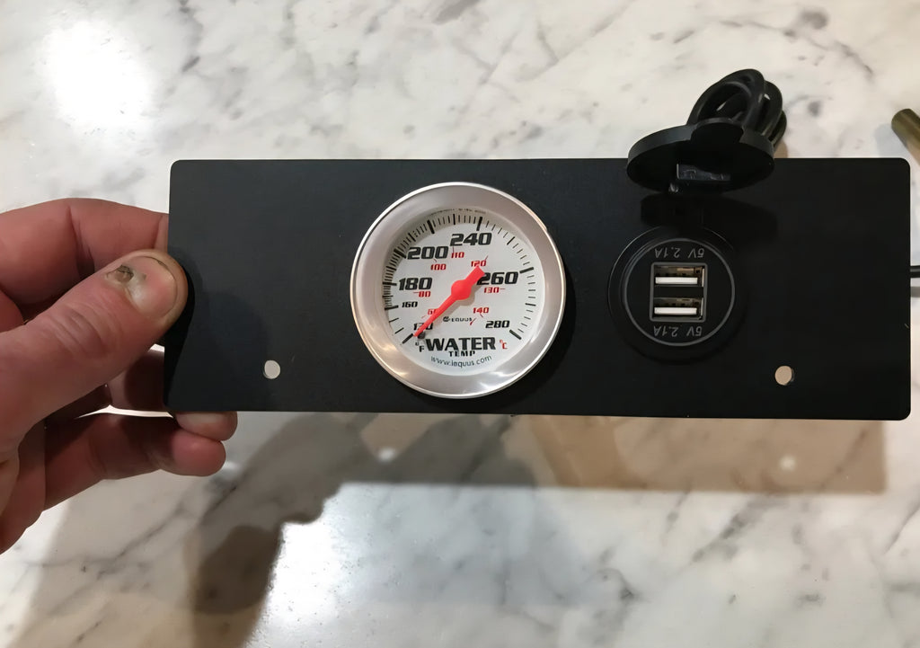 Radio Delete Panel for 1973-1979 Dentside Ford Trucks and 1978-1979 Ford Bronco