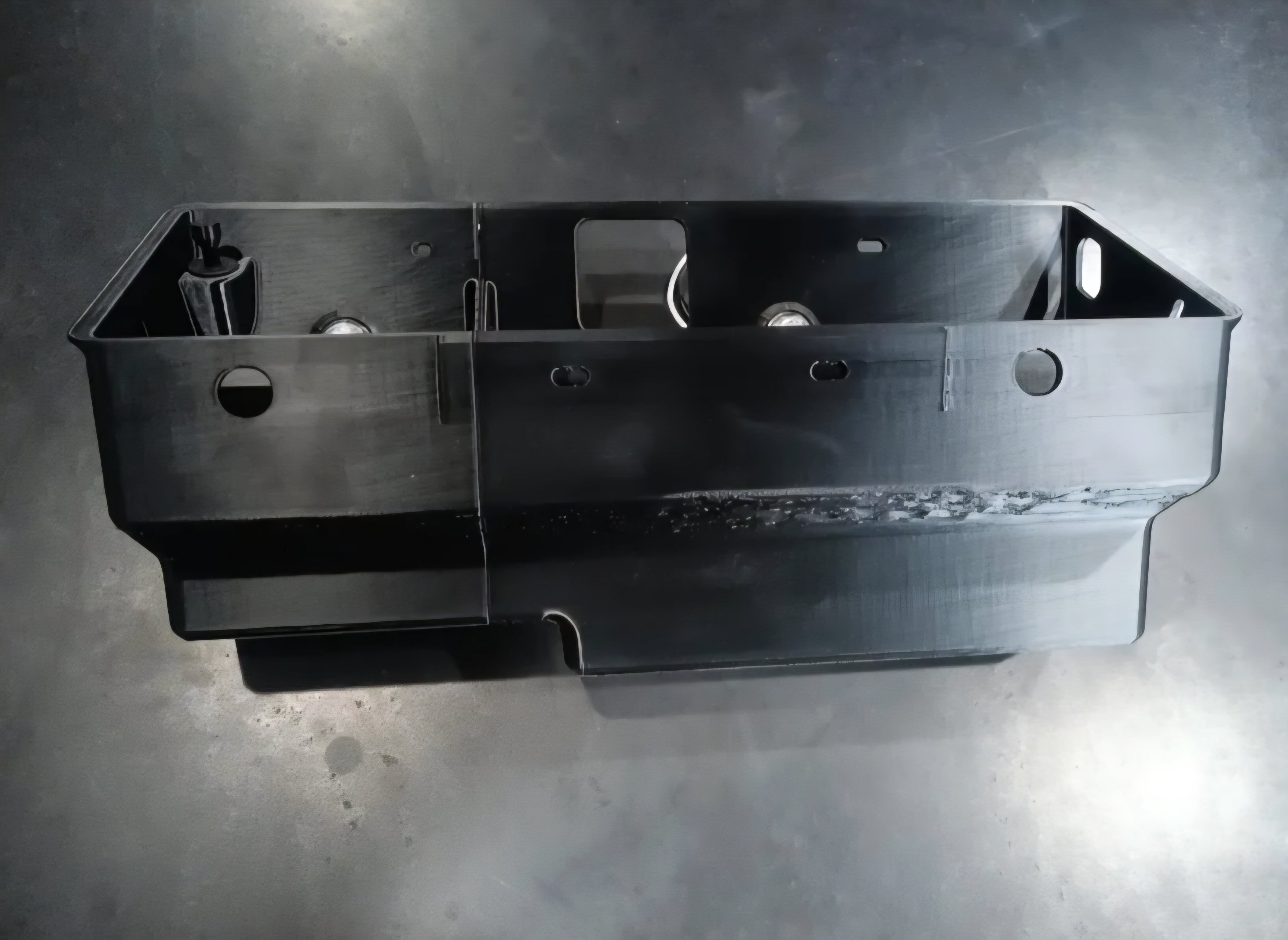 Glovebox (with LED lights and USB) for Vintage Air 1963-1972 Bumpside Ford Trucks