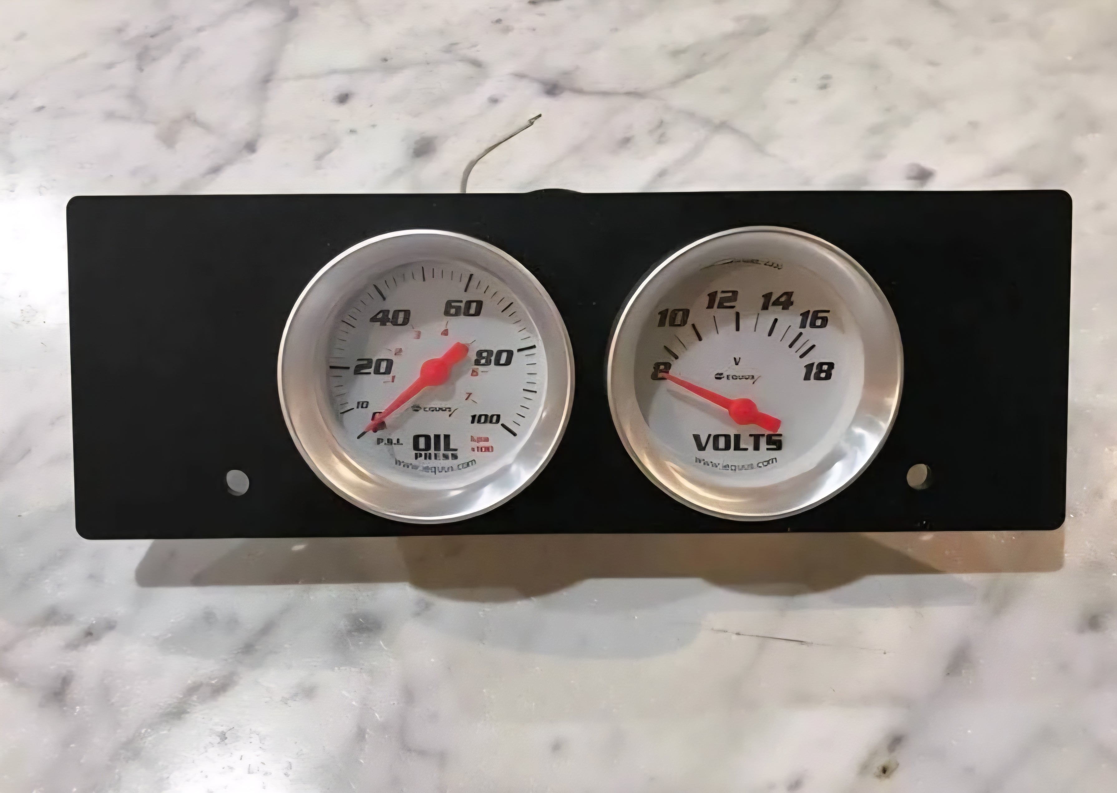 2 Gauge Radio Delete for 1973-1979 Dentside Ford Trucks and 1978-1979 Ford Bronco