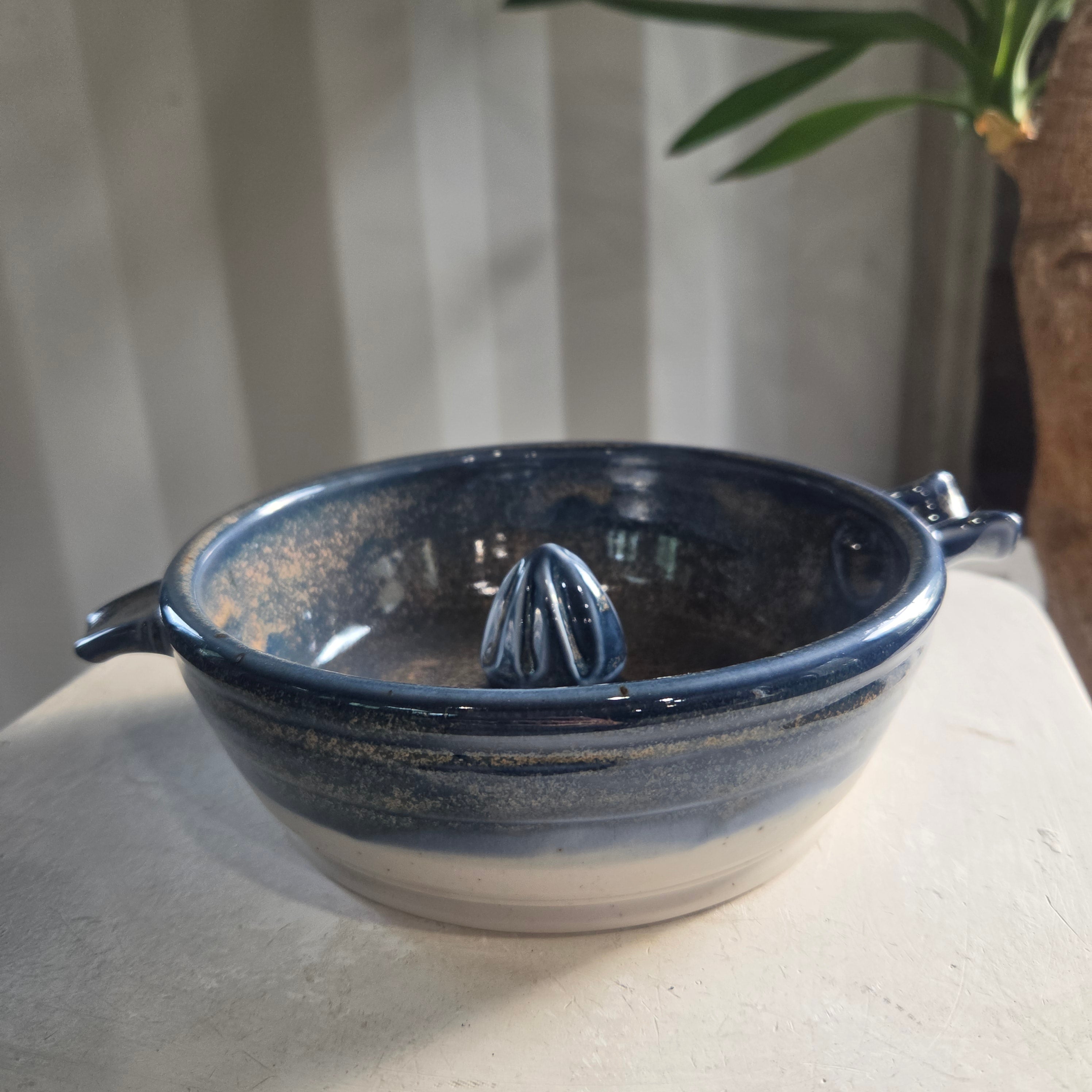 Porcelain Strainer Juicer Bowl - #26-59