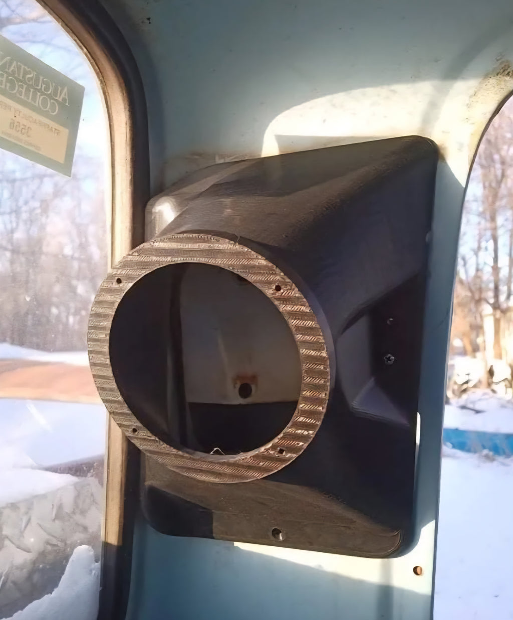 Shoulder Belt Delete Pod (speakers included) for 1973-1979 Dentside Ford Trucks