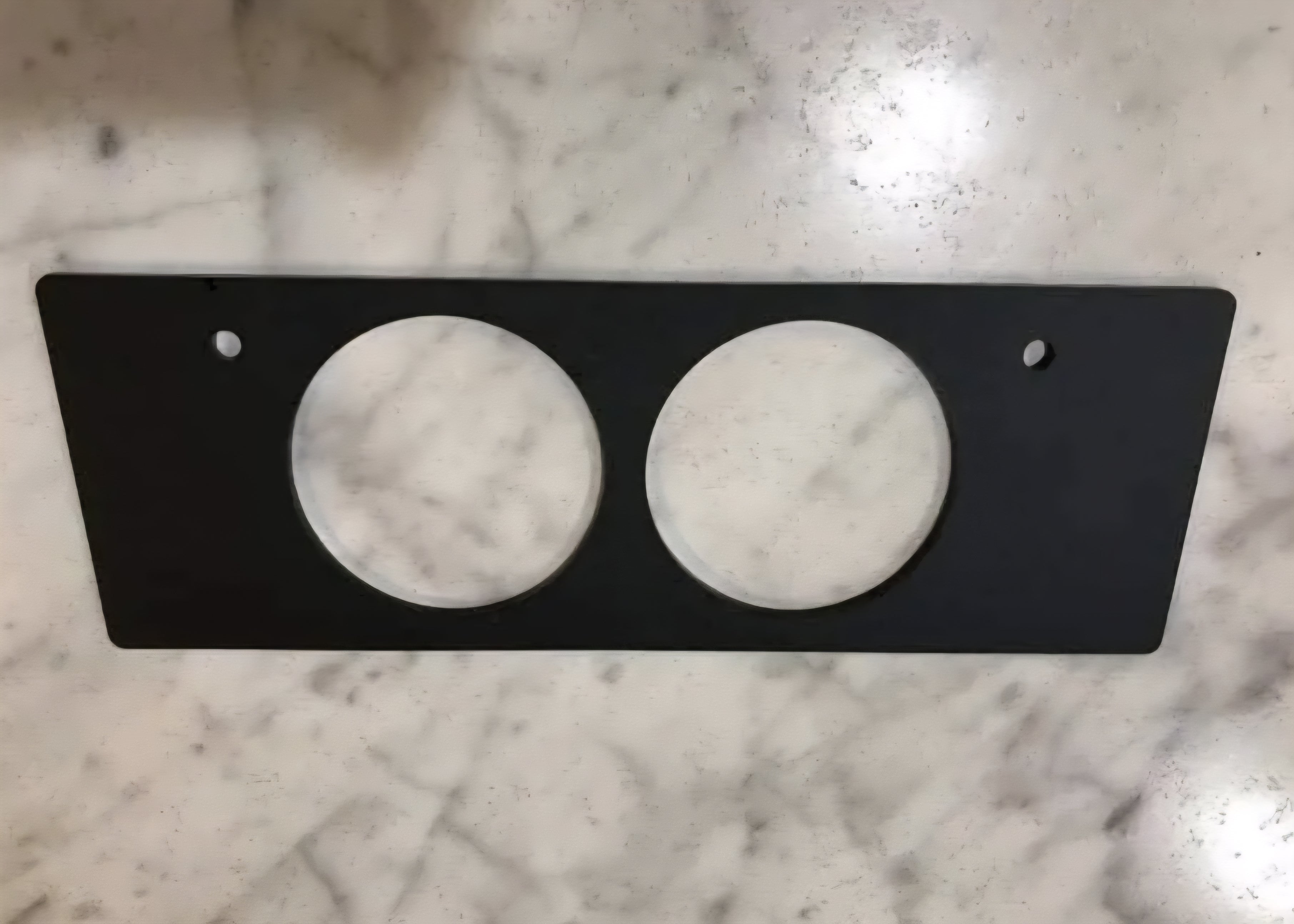 2 Gauge Radio Delete for 1973-1979 Dentside Ford Trucks and 1978-1979 Ford Bronco