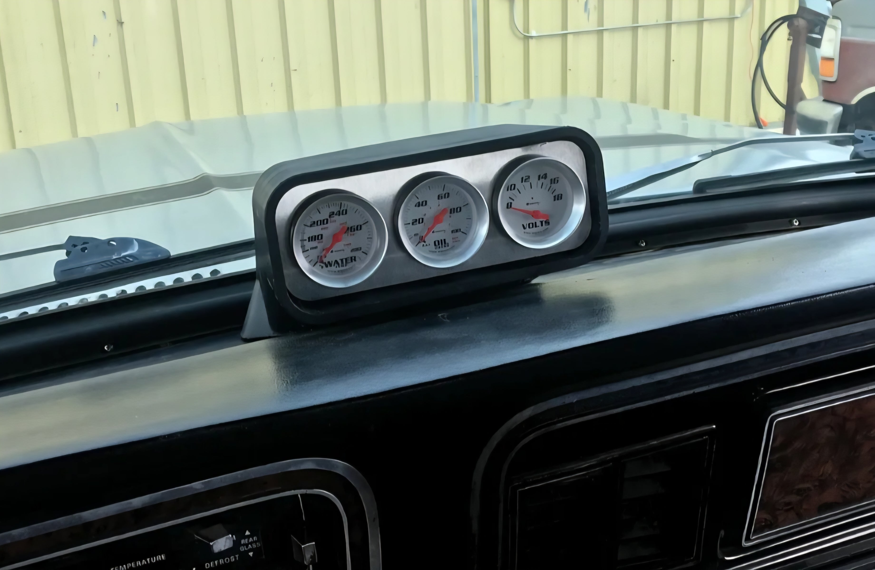 Heads Up Gauge Pod for 1973-1979 Dentside Ford Trucks and 1978-1979 Ford Bronco