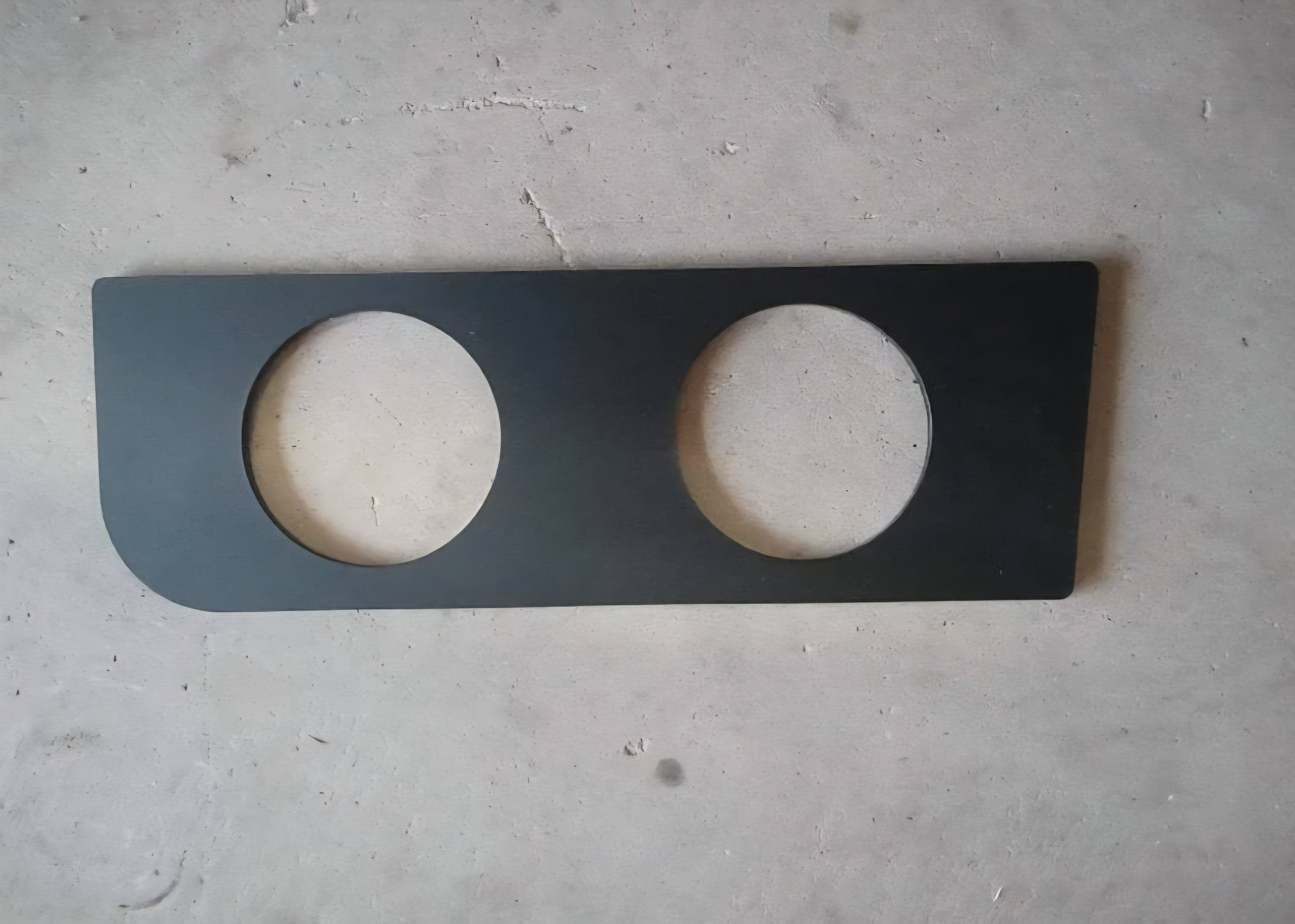 Heater Control Delete Plate for 1973-1979 Dentside Ford Trucks and 1978-1979 Ford Bronco