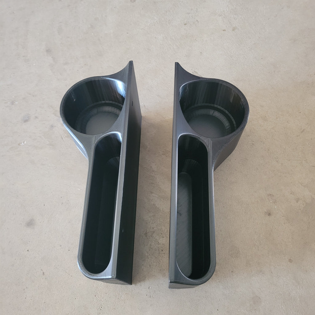 Long Pair Door Pocket Cupholders for 1967-1972 Bumpside Ford Trucks