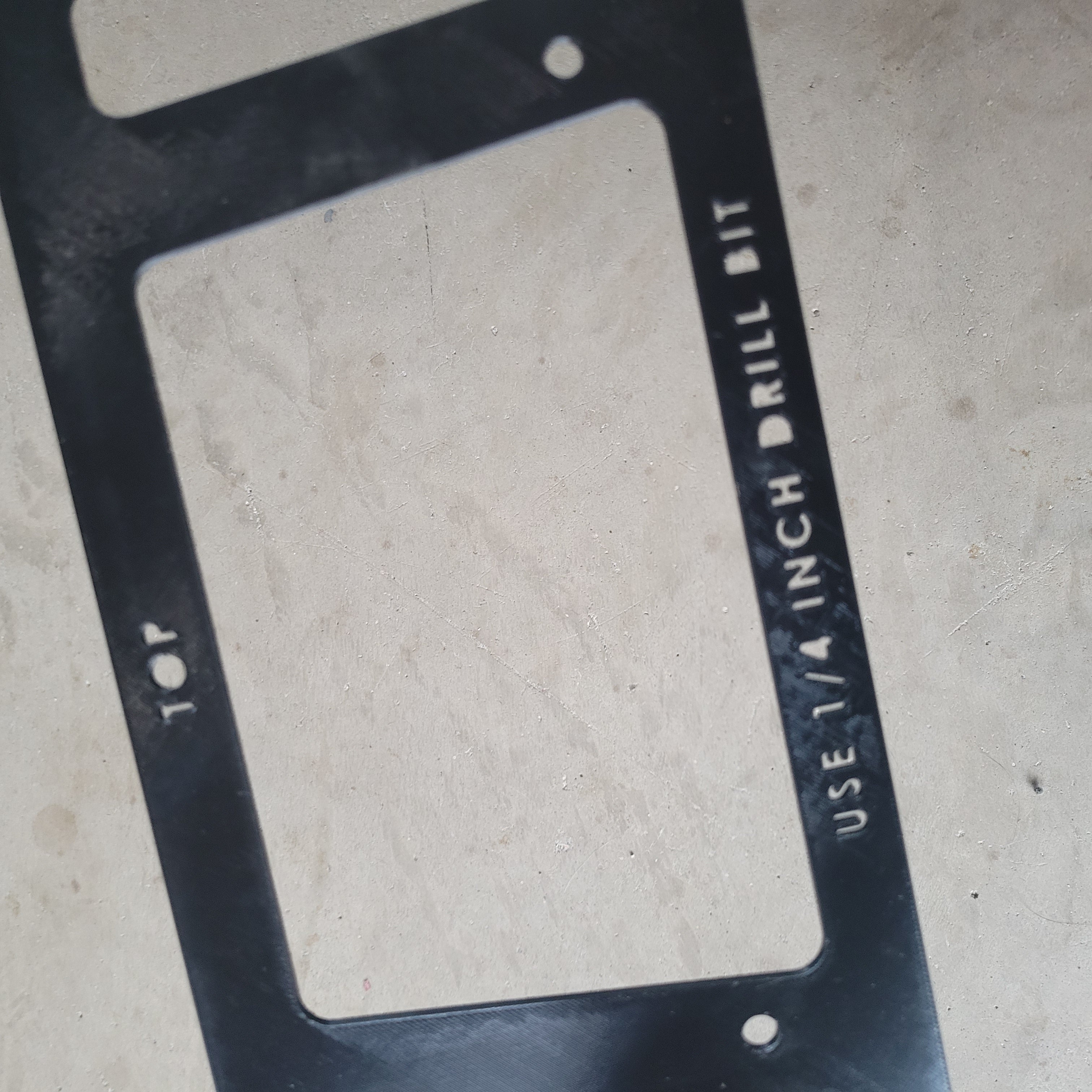 Squarebody Door Pocket Template