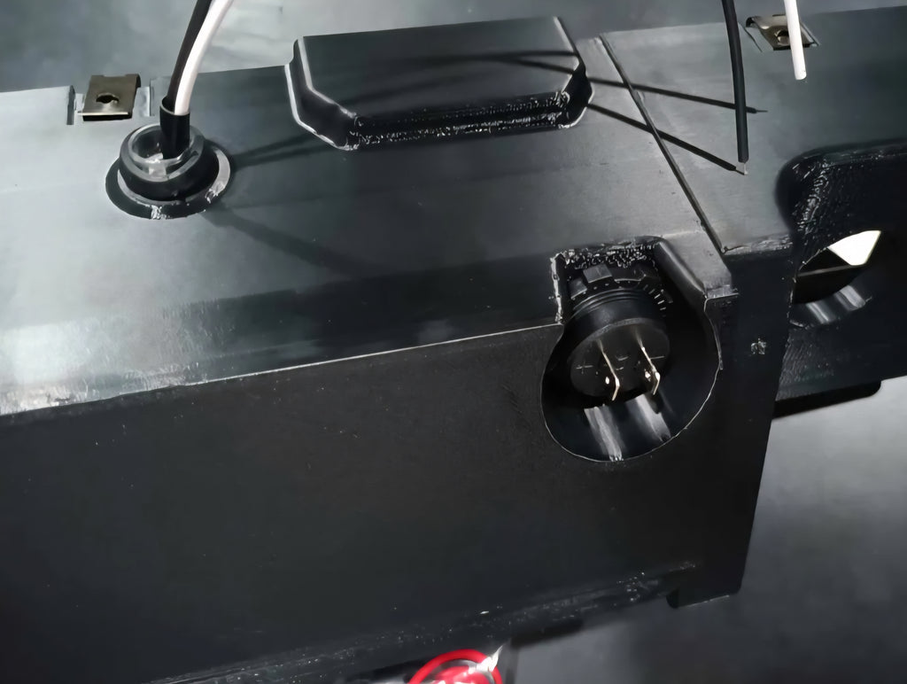 Glovebox (Bare Bones) for Vintage AC 1973-1979 Dentside *Sniper* Ford Truck and 1978-1979 Ford Bronco