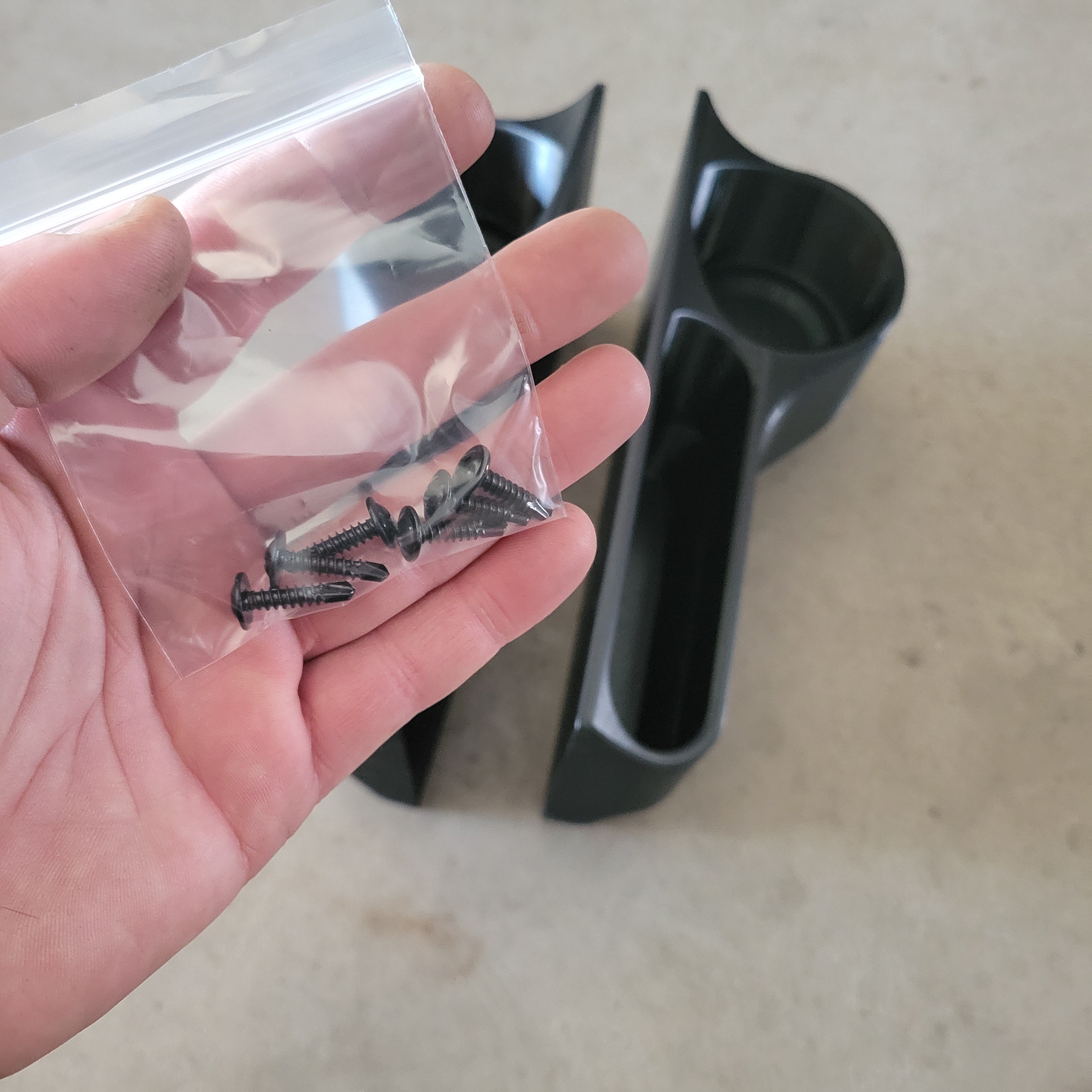 Long Pair Door Pocket Cupholders for 1967-1972 Bumpside Ford Trucks