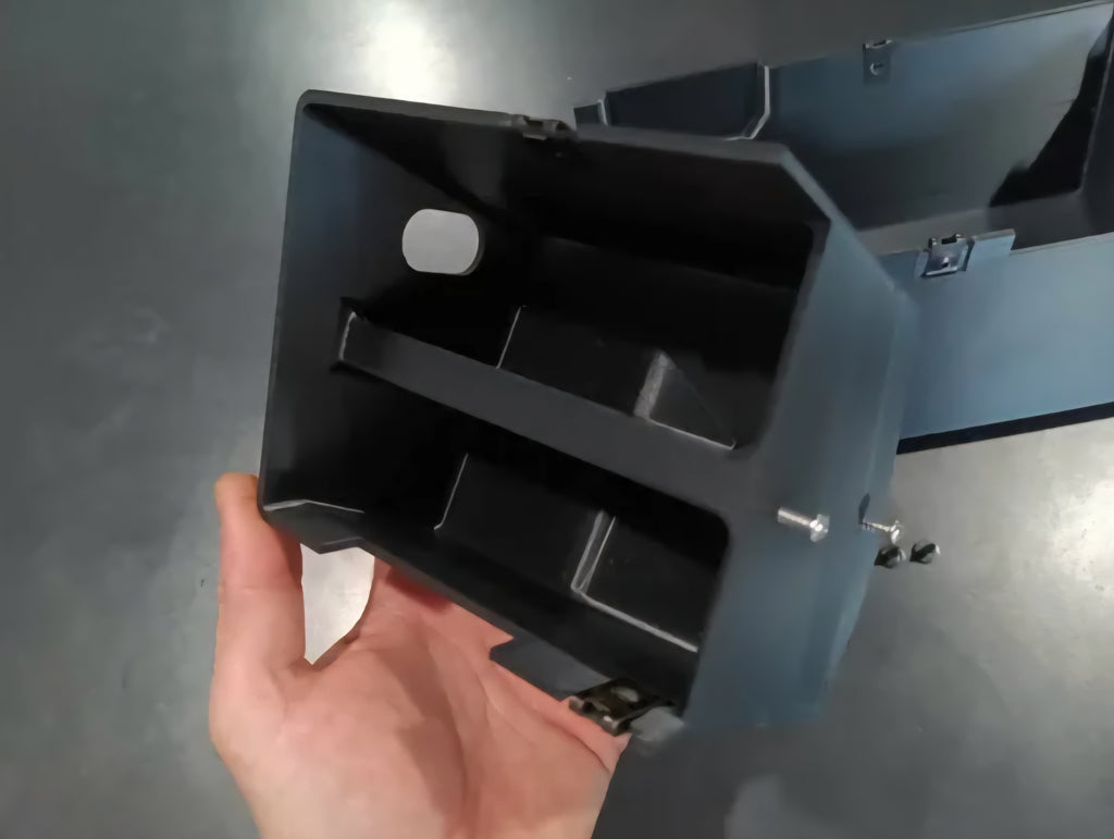 Glovebox (Bare Bones) for Vintage AC 1973-1979 Dentside Ford Truck and 1978-1979 Ford Bronco