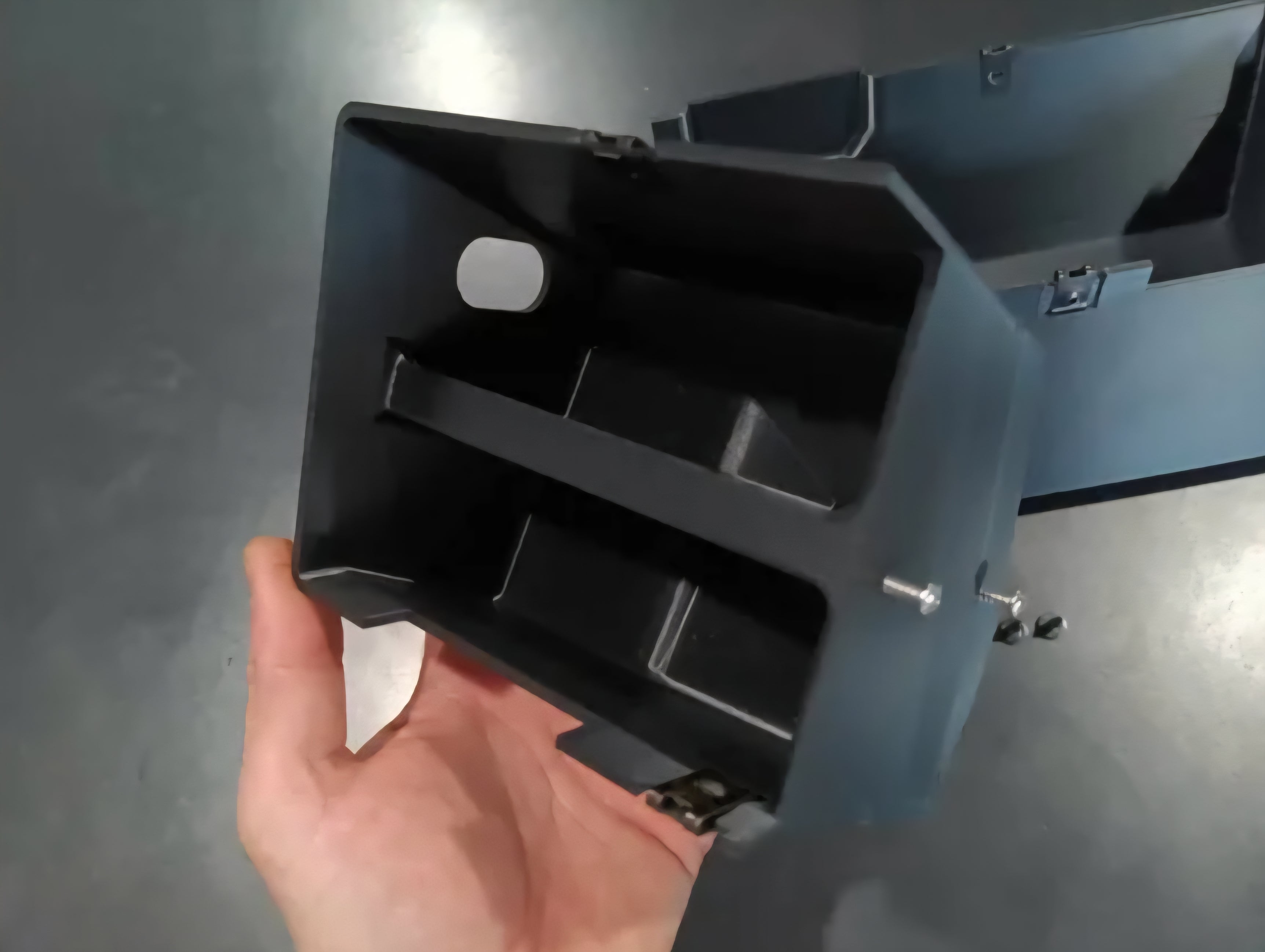 Glovebox (Bare Bones) for Vintage AC 1973-1979 Dentside Ford Truck and 1978-1979 Ford Bronco