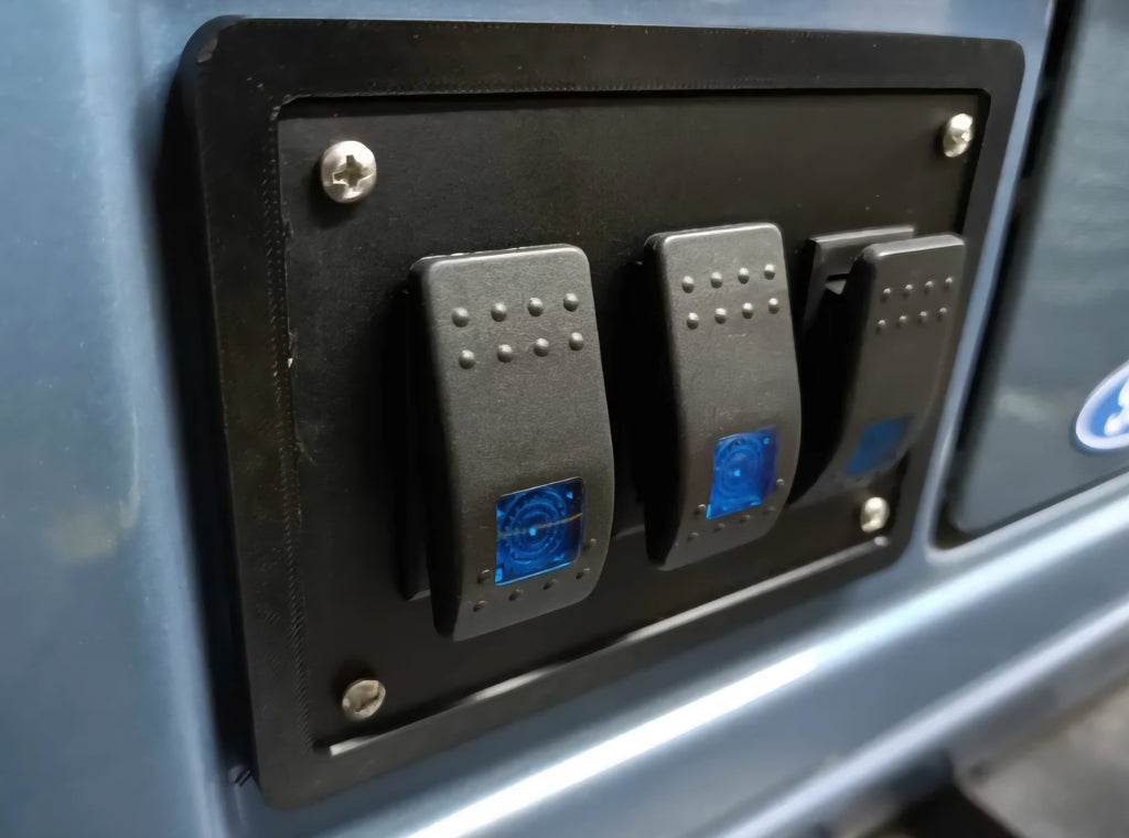 A/C Vent Delete Switch Pack for 1973-1979 Dentside Ford Trucks and 1978-1979 Ford Bronco