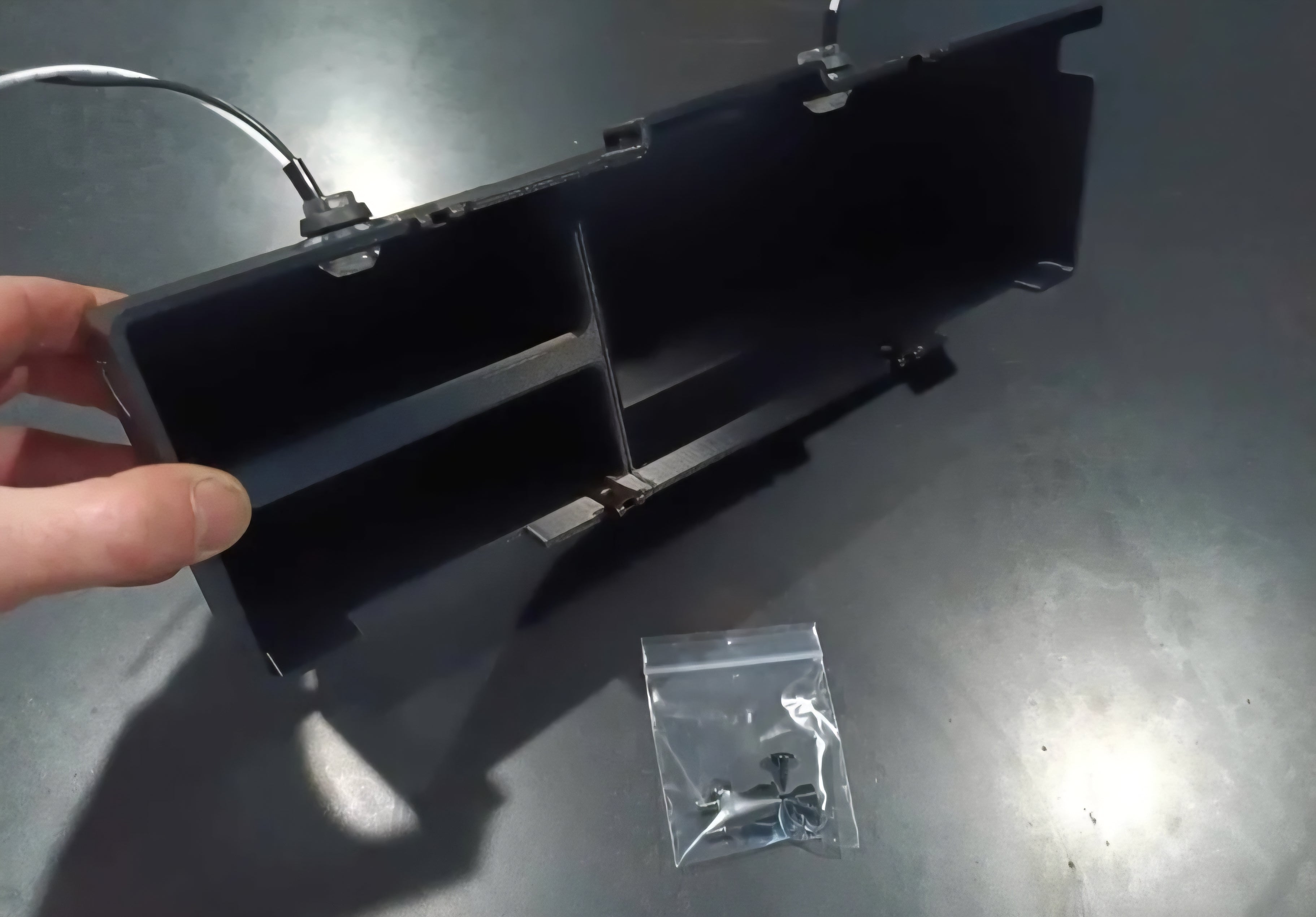 Glovebox (with LED Lights) for Vintage AC 1973-1979 Dentside Ford Trucks and 1978-1979 Ford Bronco