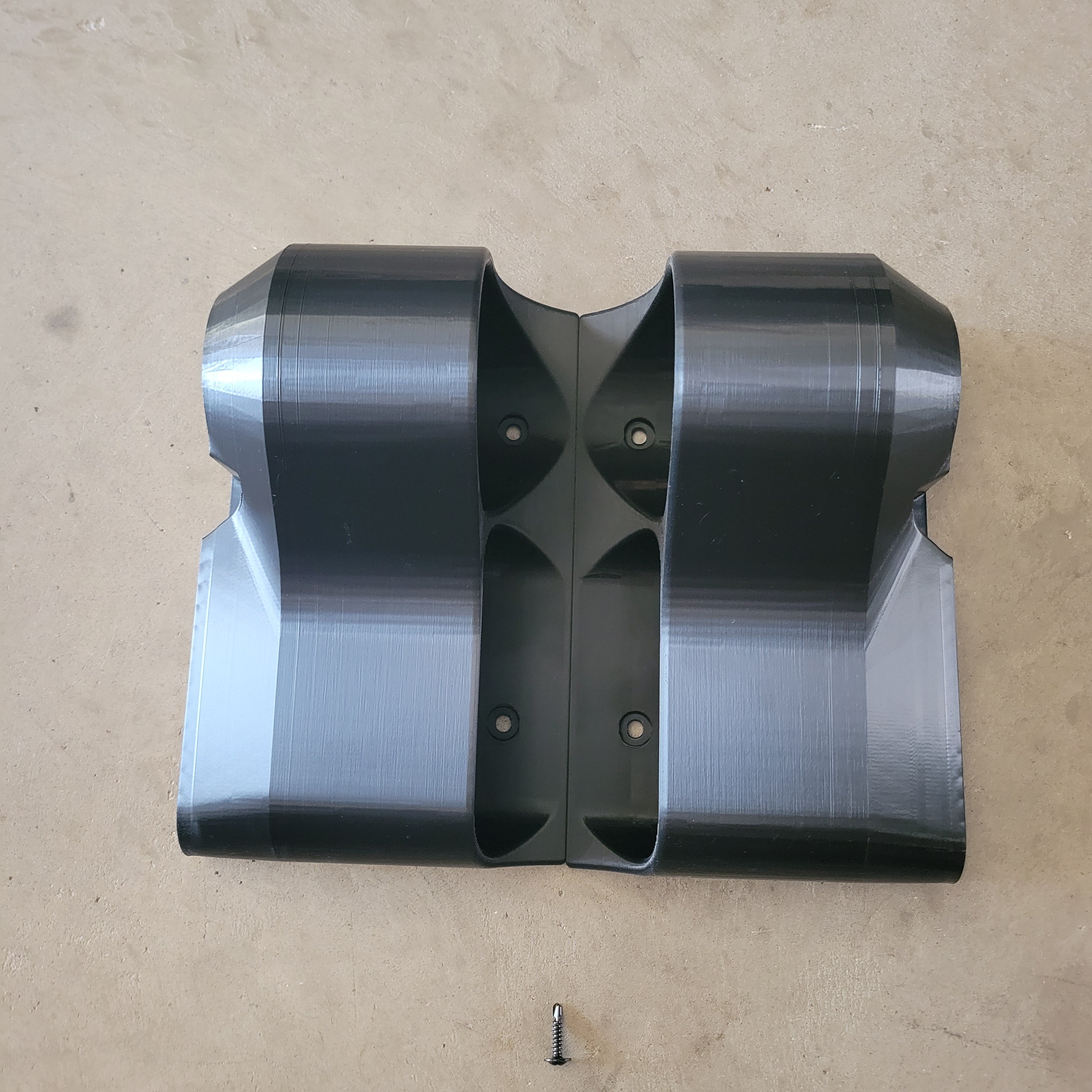 Short Pair Door Pocket Cupholders for 1967-1972 Bumpside Ford Trucks