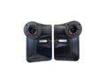 Regular Cab Seat Belt Covers with Titanium Tweeter Speaker Pod for 1973-1979 Dentside Ford Trucks