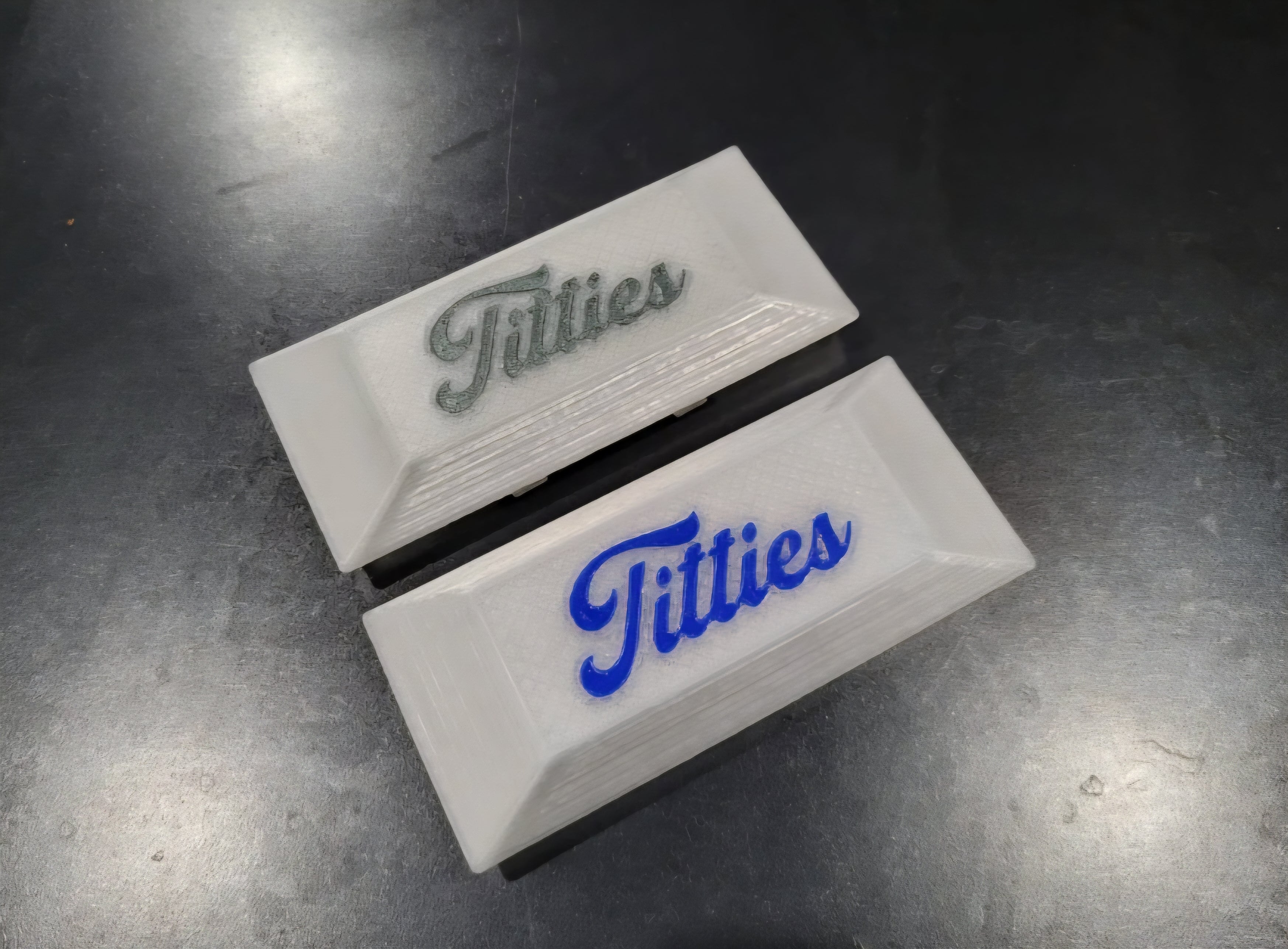 Titties Script Dome Light Lens