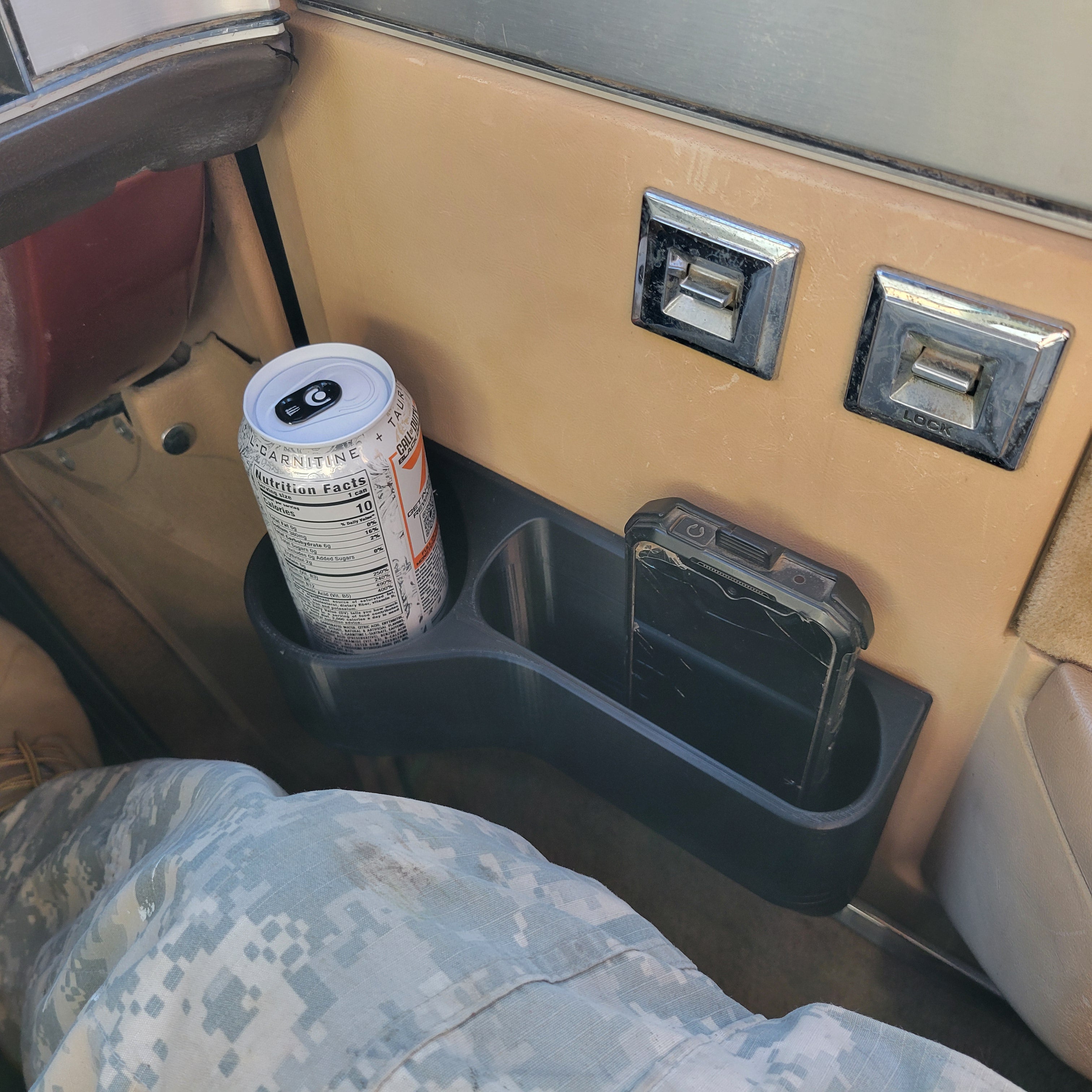 Door Pocket Cupholders (PAIR) for 1978-1987 Squarebody Chevy Trucks