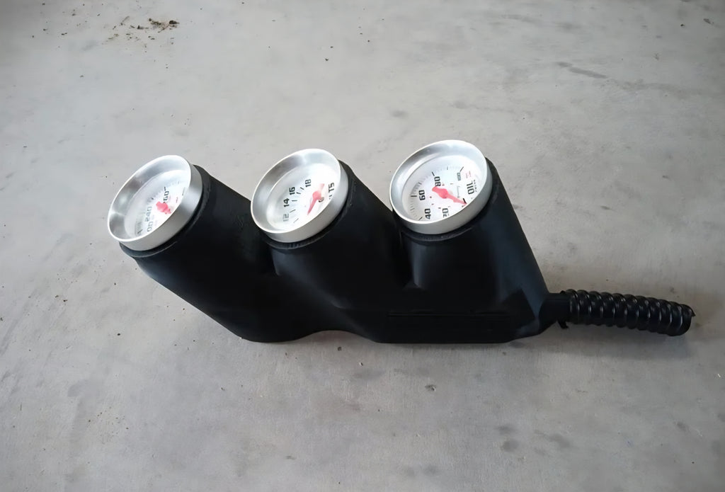 Triple Gauge Pillar Pod for 1967-1972 Bumpside/1973-1979 Dentside/1978-1979 Ford Bronco