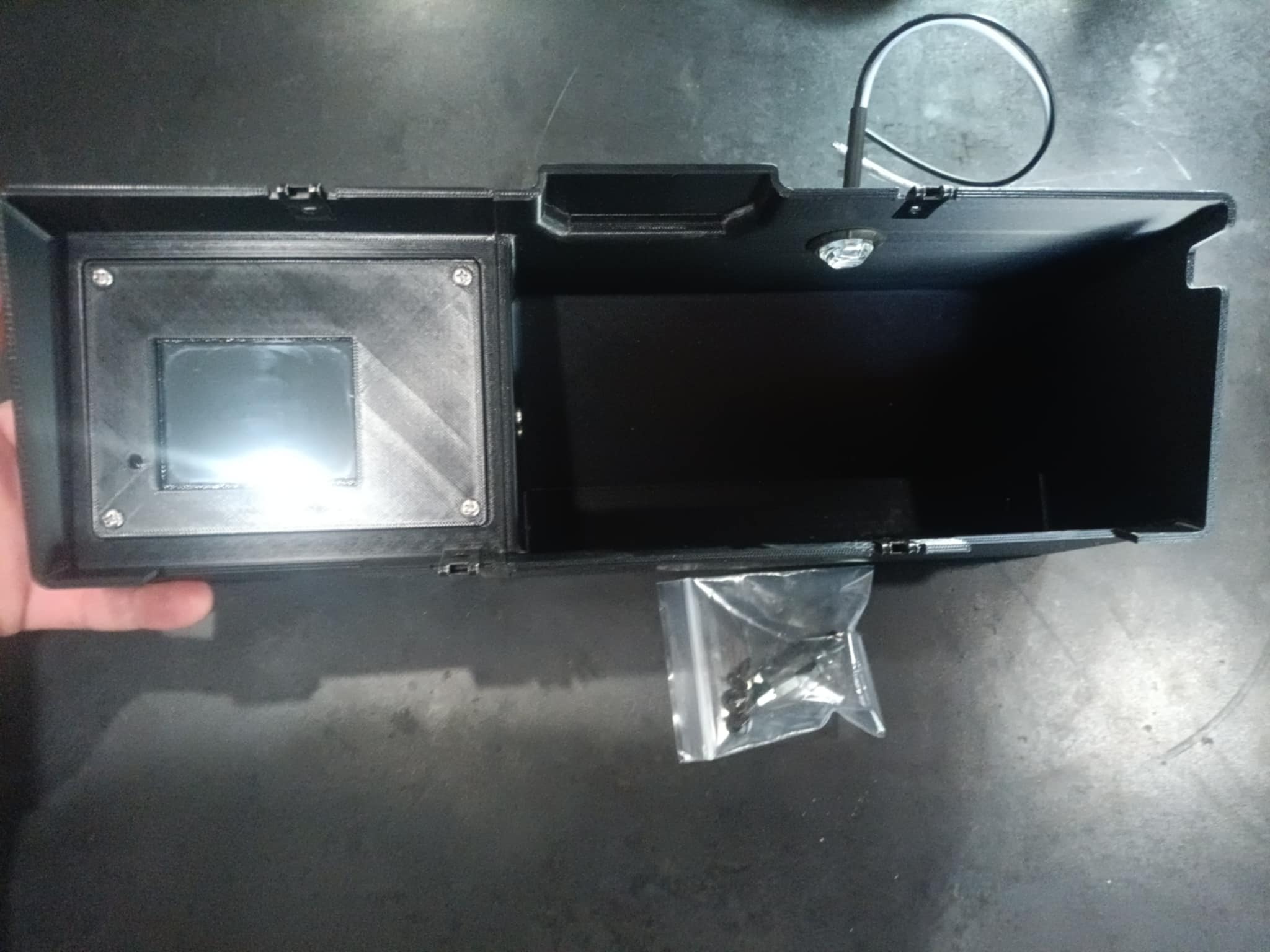 Glovebox (with LED Lights) for 1973–1979 Carb Cheater Dentside Ford Trucks