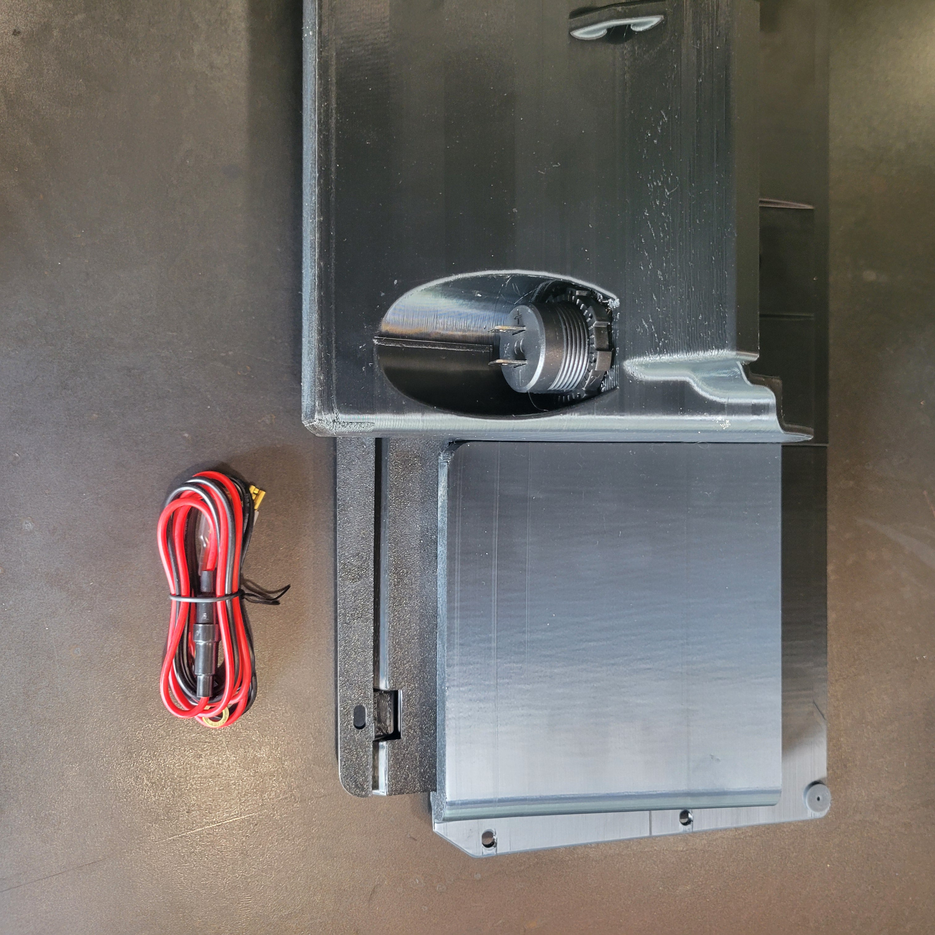 Glovebox (with LED lights and USB) for 1973-1987 Square Body Chevy Truck