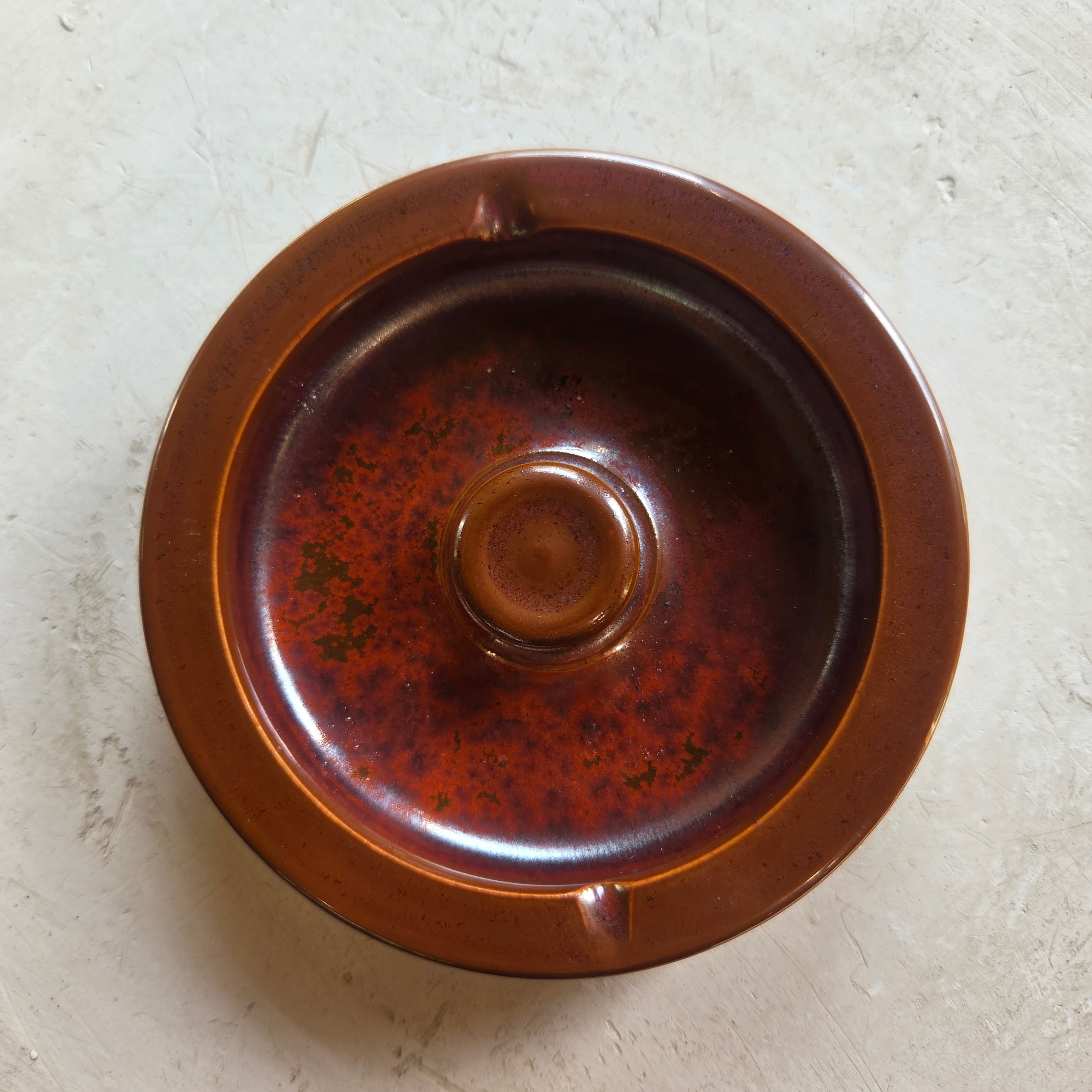 Porcelain Ceramic Ashtray #26-56