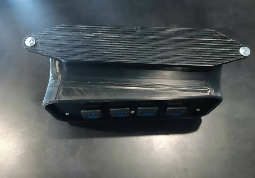 Right Facing Under Dash Switch Pod for 1967-1997 Ford Trucks