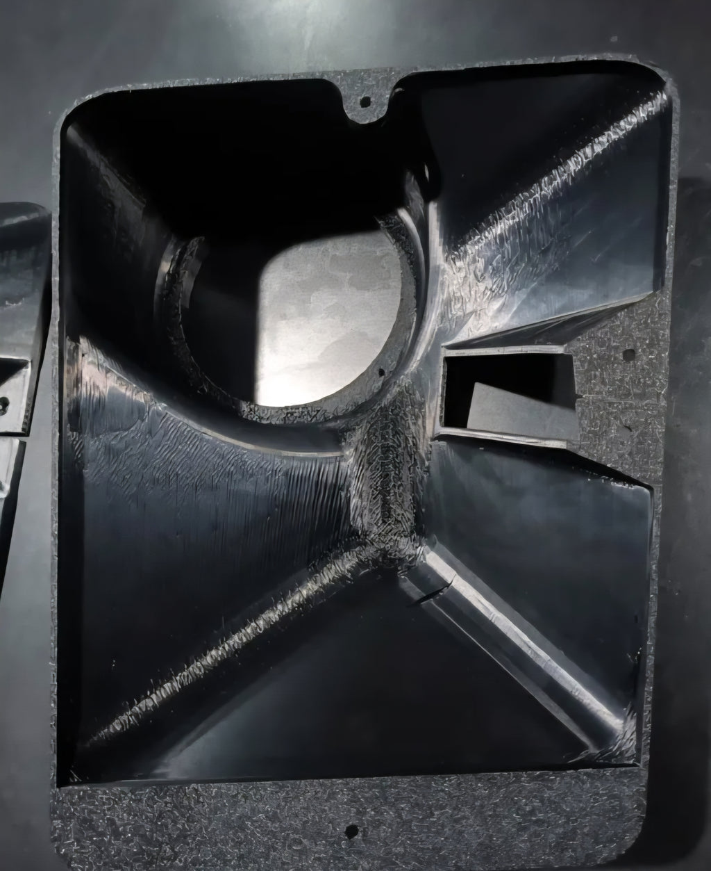 Crew Cab Shoulder Belt Speaker Pods (NO speakers) for 1973-1979 Dentside Ford Trucks