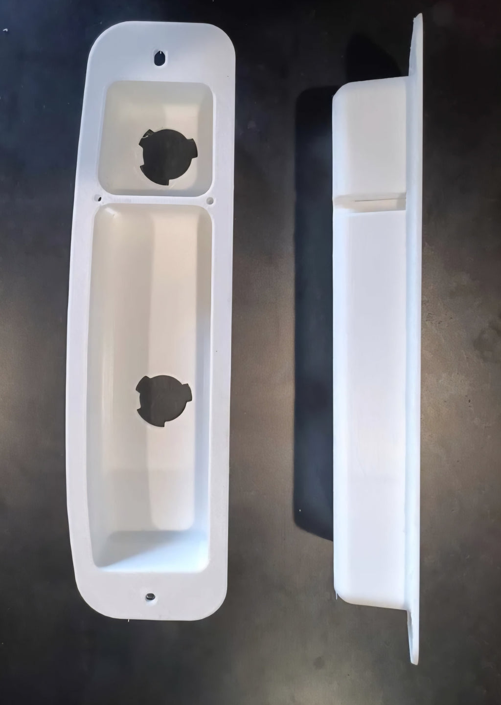 2 Bulb Taillight Buckets (SET) for 1973-1979 Dentside Ford Trucks