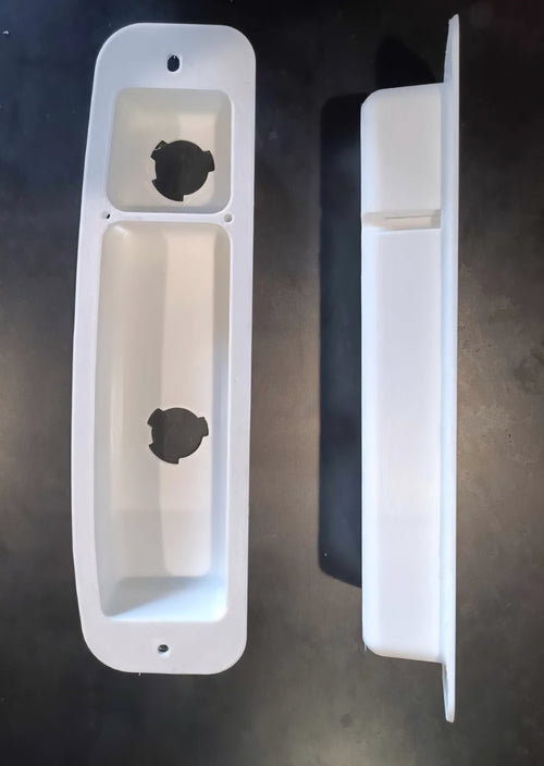 2 Bulb Taillight Buckets (SET) for 1973-1979 Dentside Ford Trucks