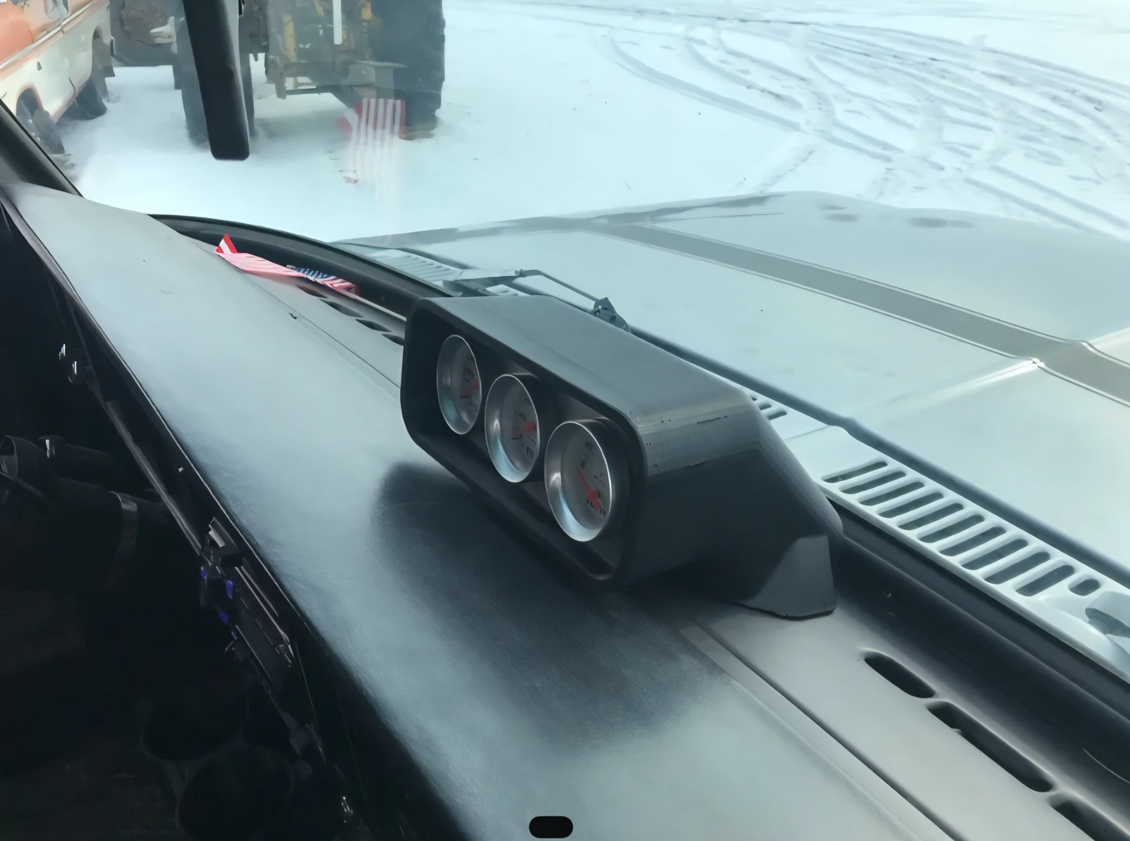 Heads Up Gauge Pod for 1973-1979 Dentside Ford Trucks and 1978-1979 Ford Bronco