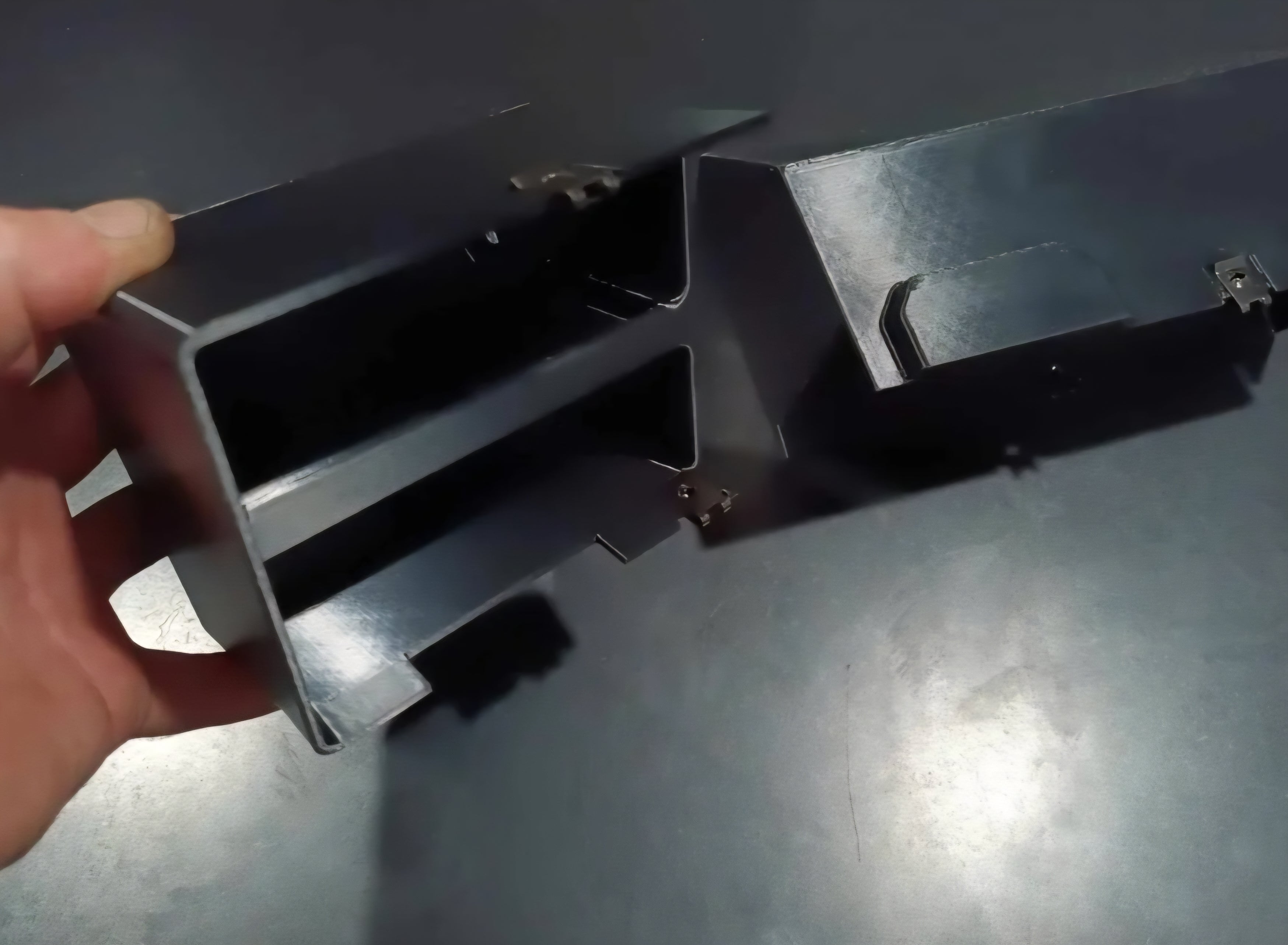 Glovebox (Bare Bones) for 1973–1979 Dentside Ford Truck and 1978-1979 Ford Bronco