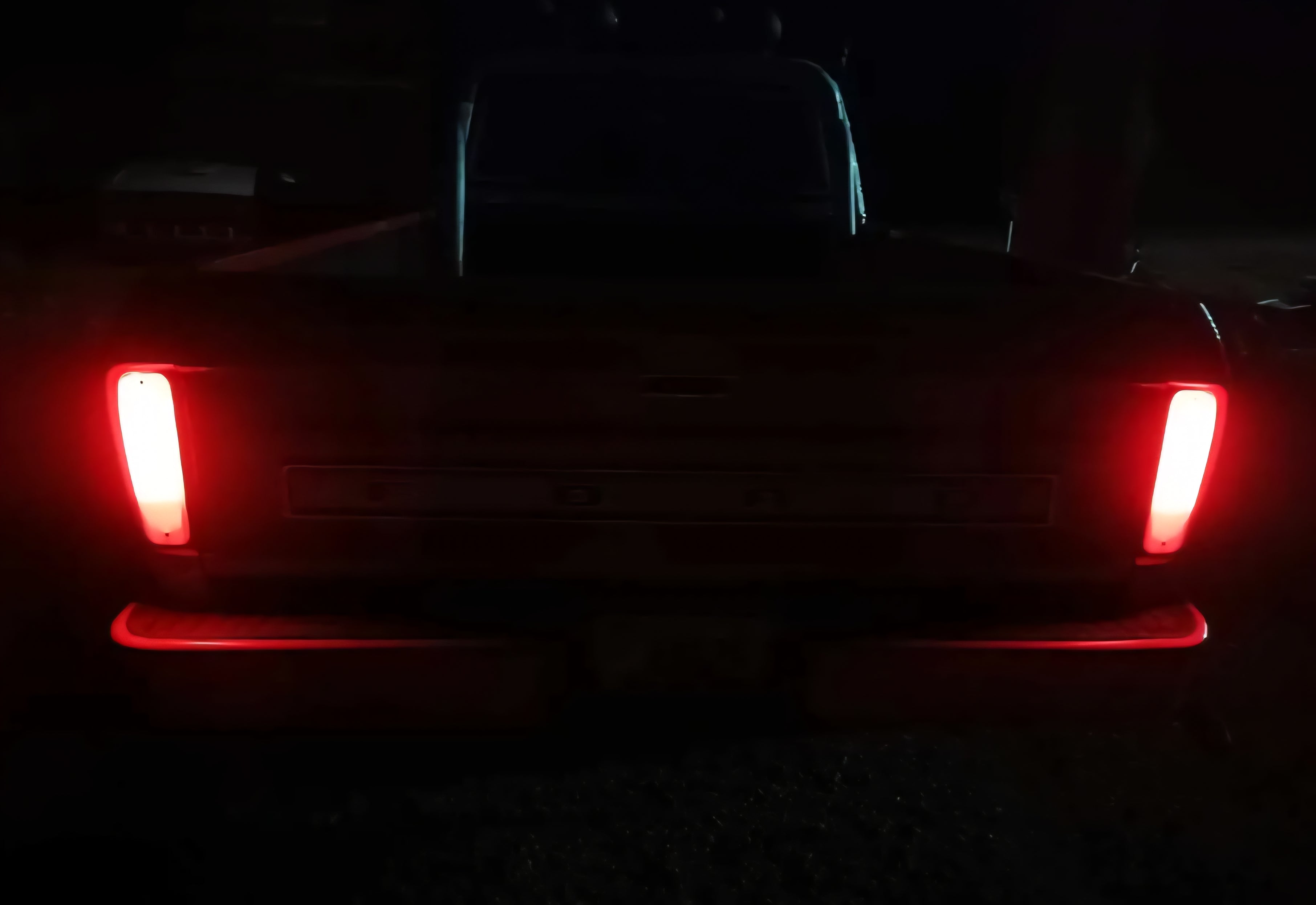 Red Taillight Lenses (SET) for 1973-1979 Dentside Ford Trucks