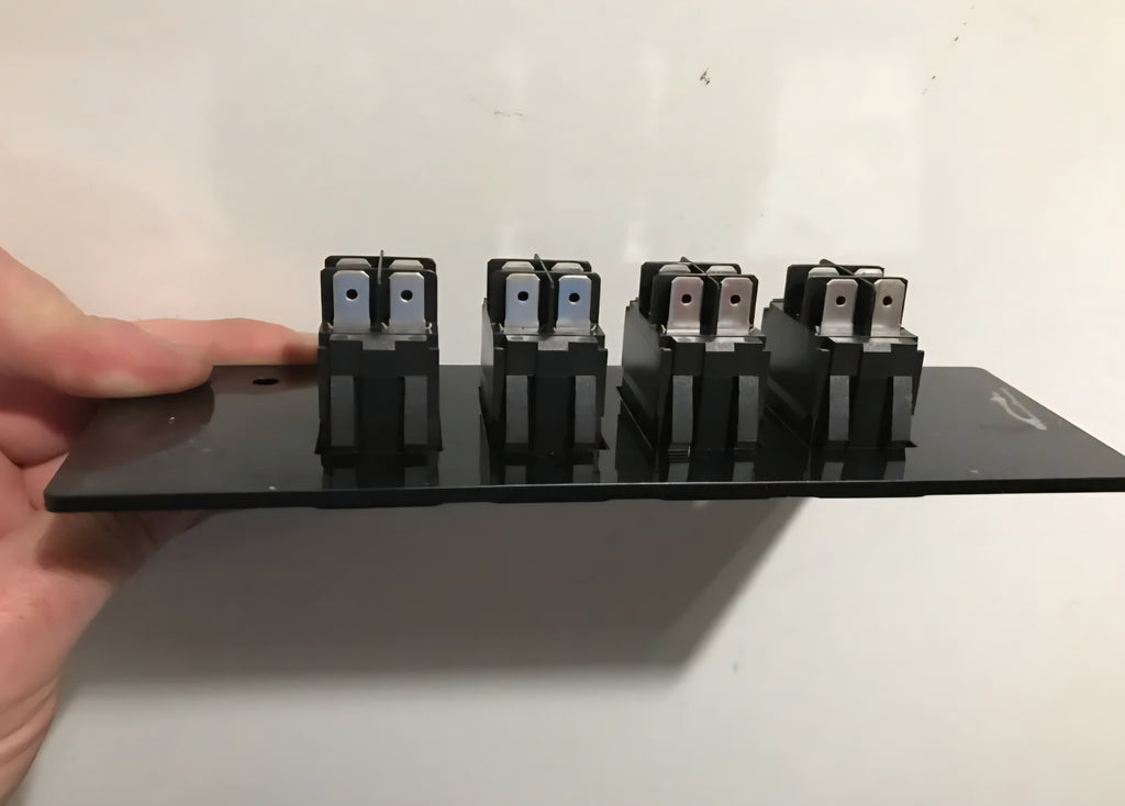 Radio Delete Switch Panel for 1973-1979 Dentside Ford Trucks and 1978-1979 Ford Bronco