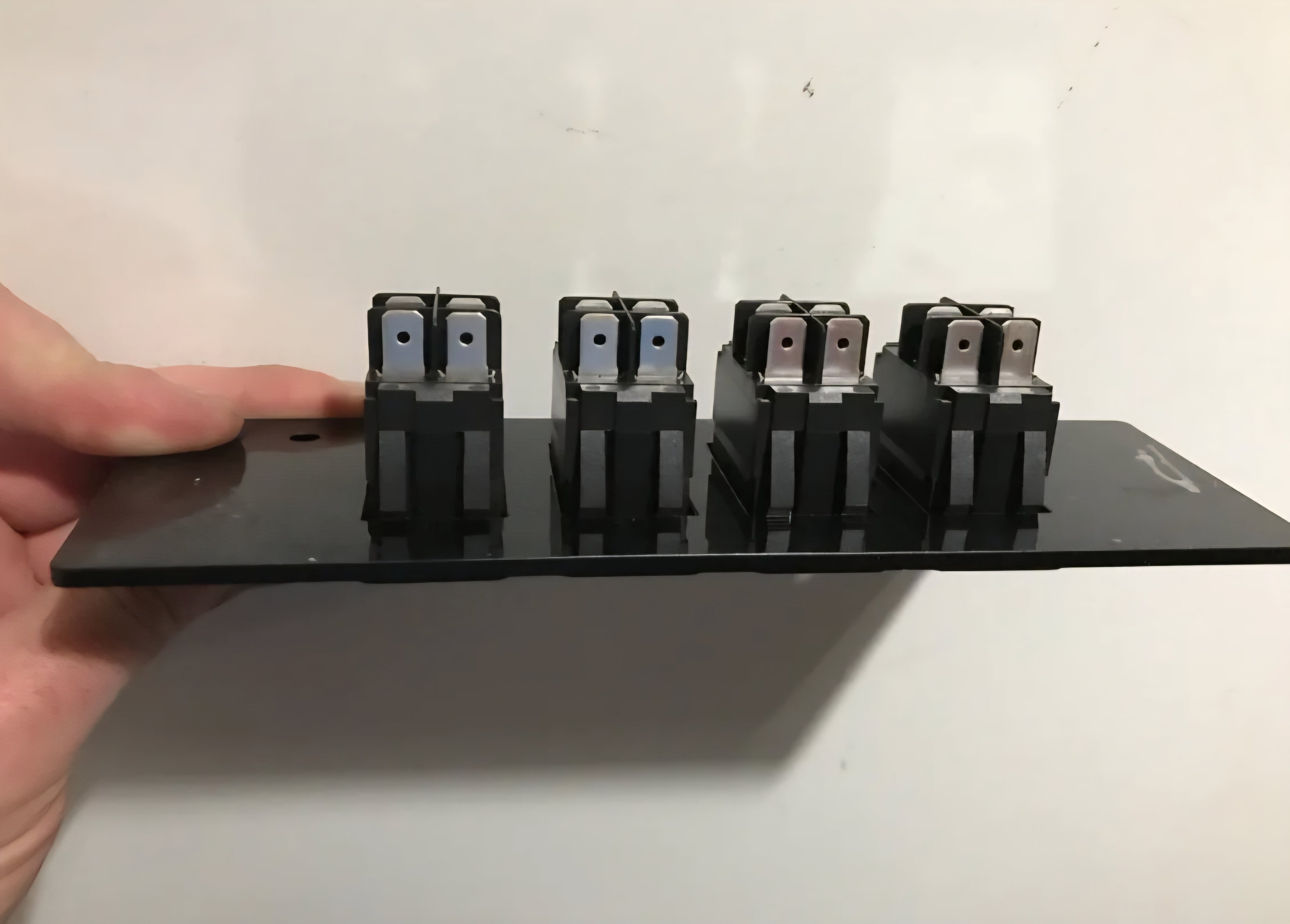 Radio Delete Switch Panel for 1973-1979 Dentside Ford Trucks and 1978-1979 Ford Bronco