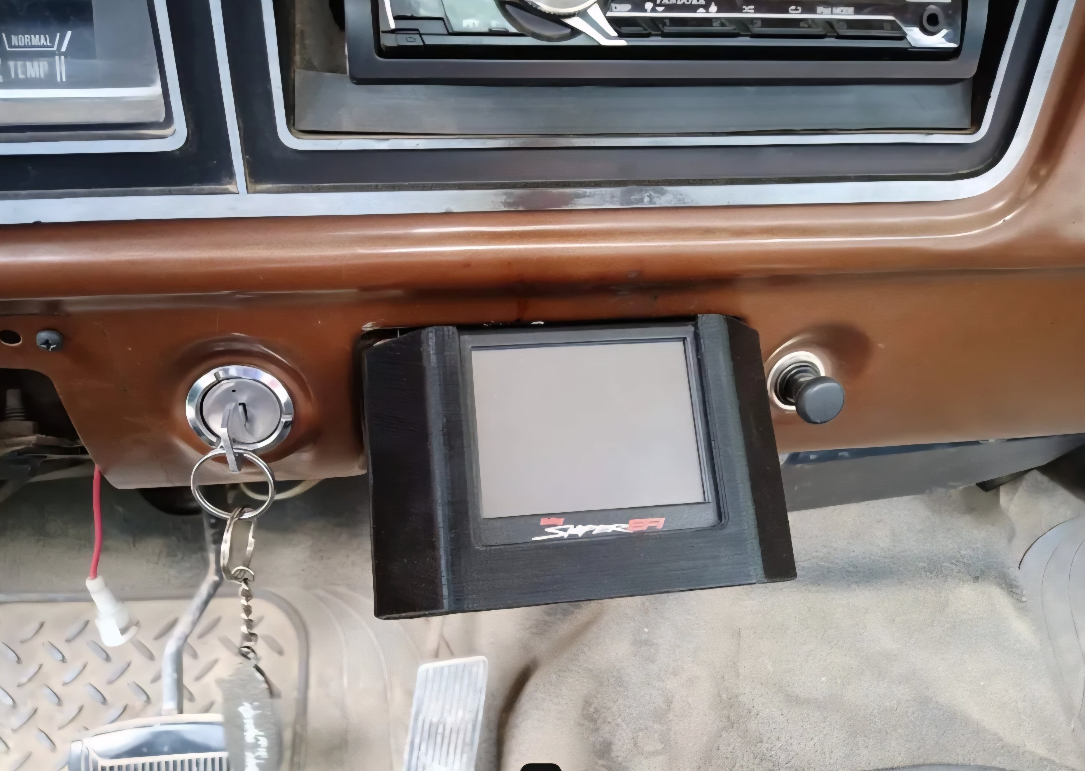 Sniper Screen Holder for 1973-1979 Dentside Ford Trucks and 1978-1979 Ford Bronco