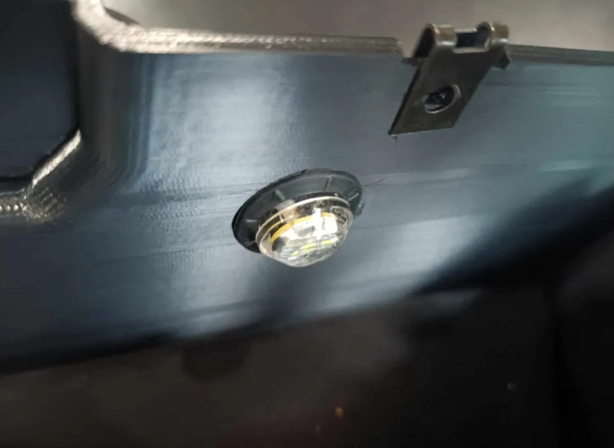 Glovebox (with LED Lights and USB) for Vintage AC 1973-1979 Dentside Ford Truck and 1978-1979 Ford Bronco