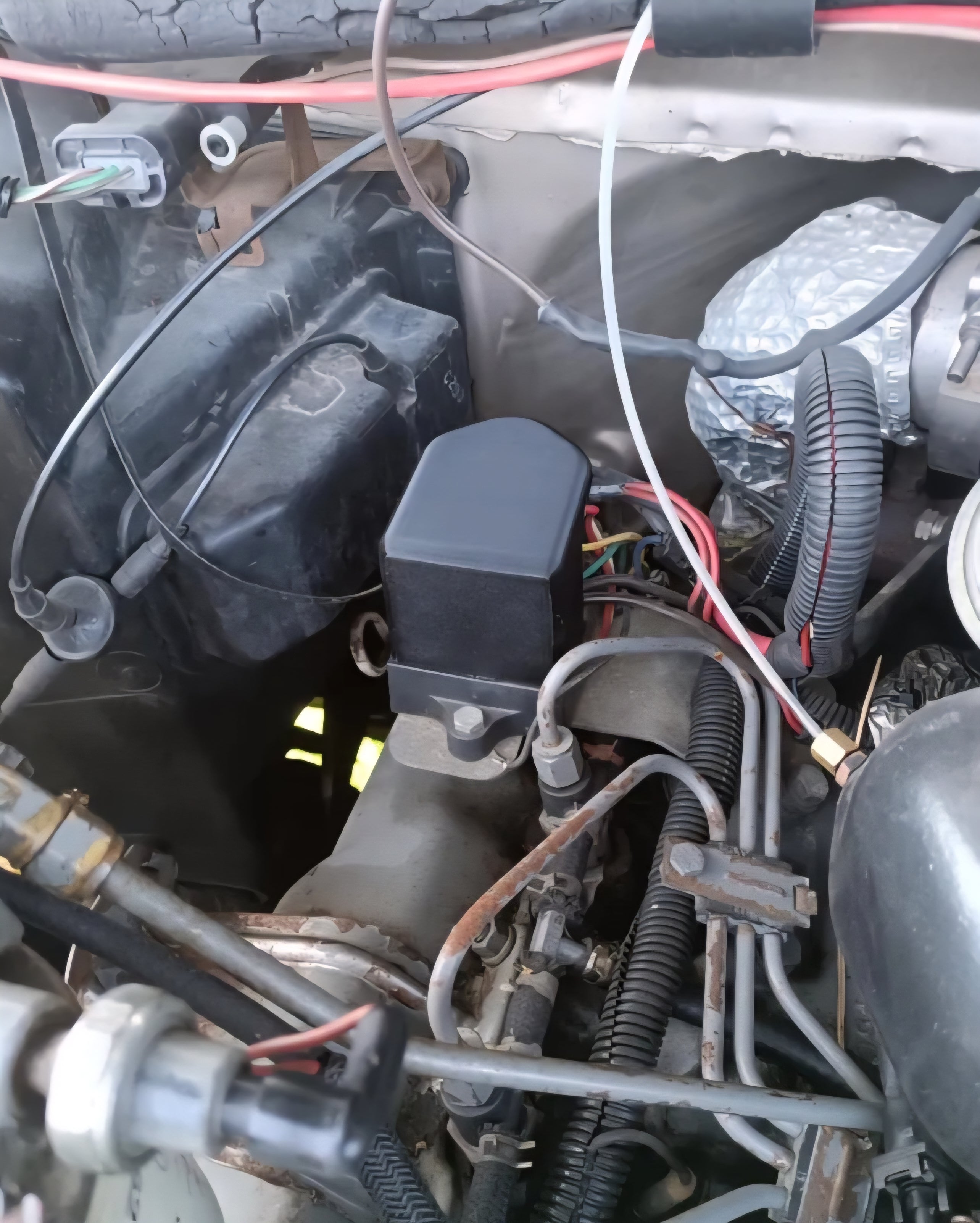 IDI Glow Plug Relay Cover for 1991-1995 Ford 7.3 Diesel Trucks