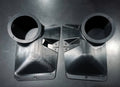 Crew Cab Shoulder Belt Speaker Pods (NO speakers) for 1973-1979 Dentside Ford Trucks