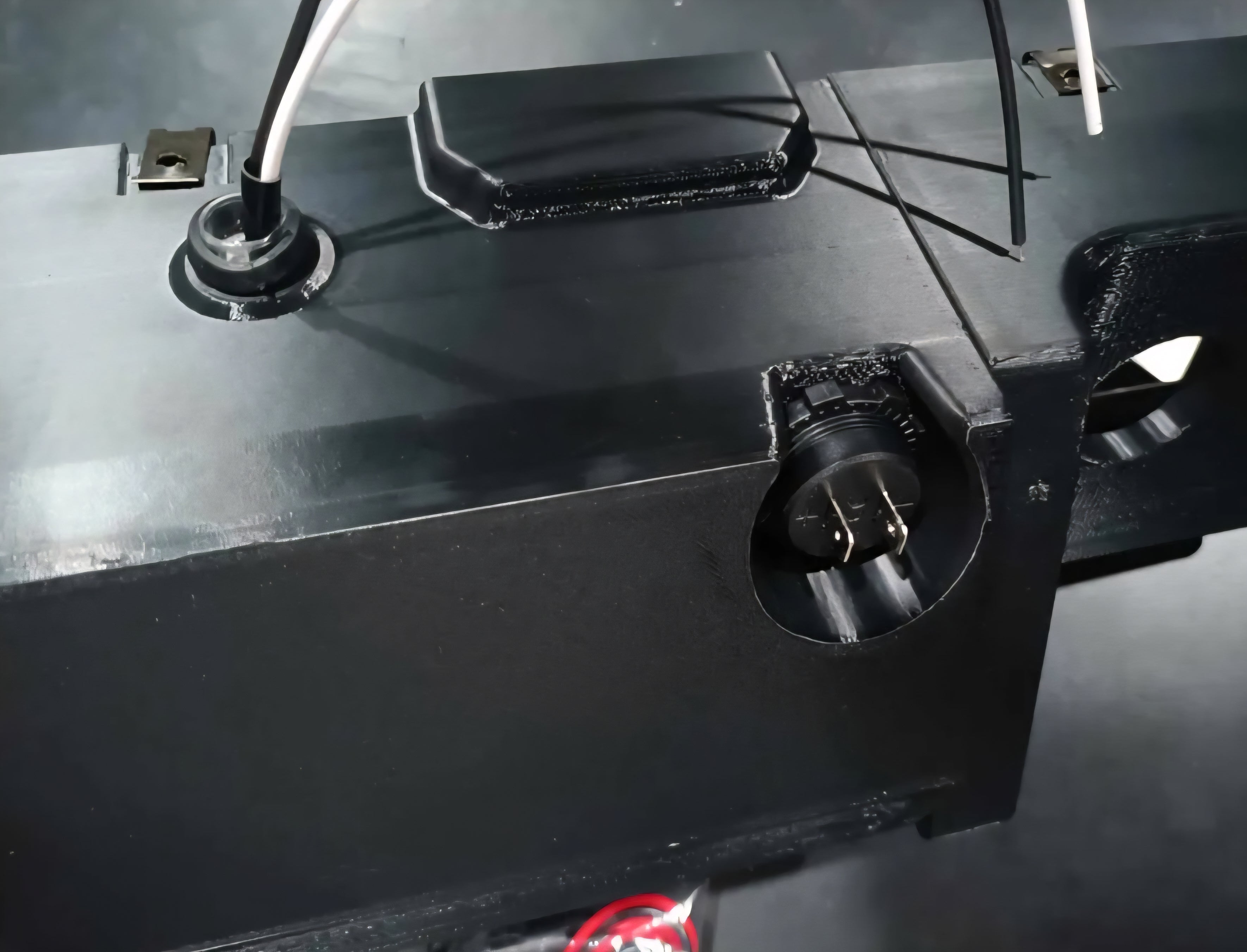 Glovebox (with LED Lights and USB) for Vintage AC 1973-1979 Dentside *Sniper* Ford Truck and 1978-1979 Ford Bronco
