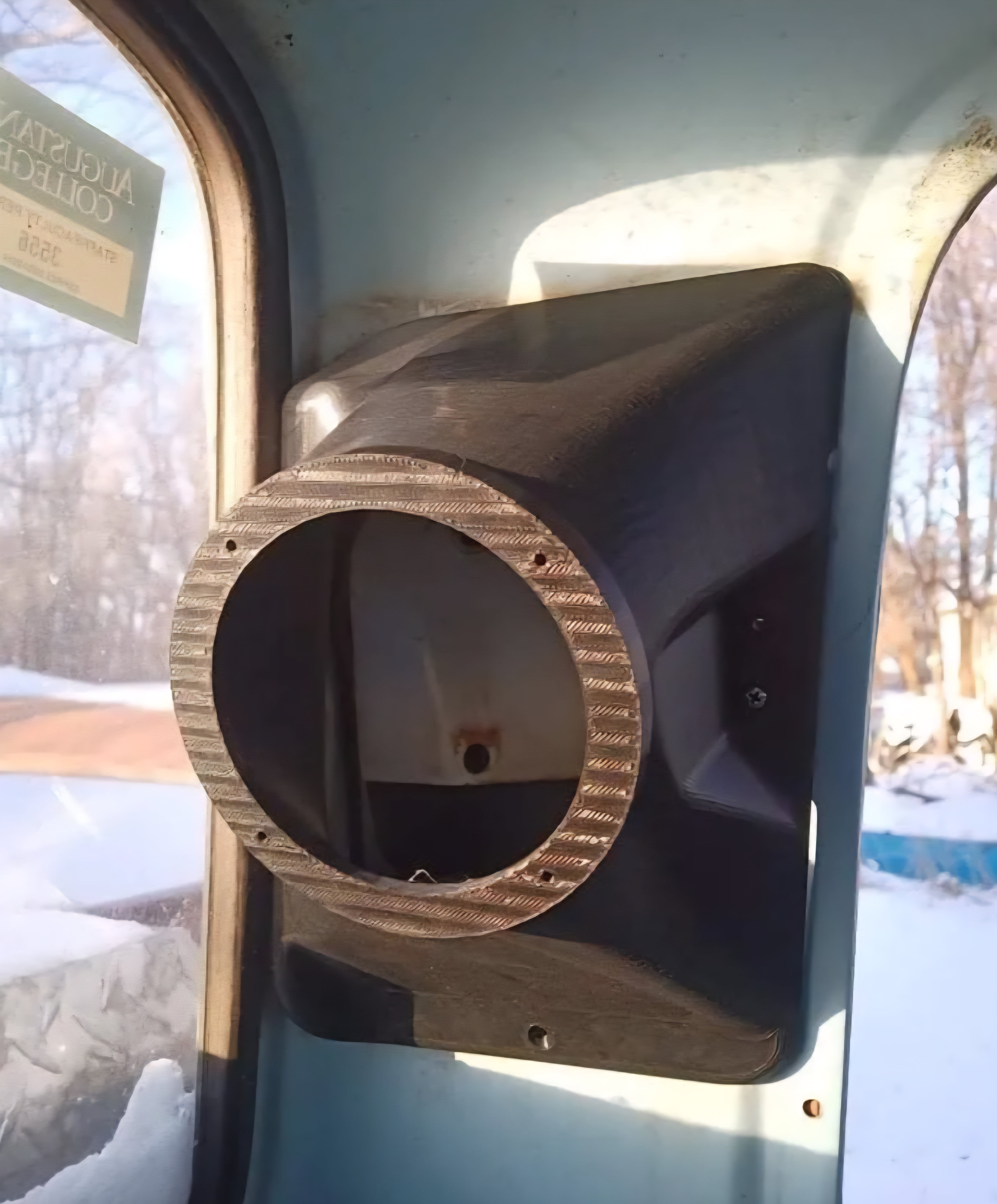 Shoulder Belt Delete Pod (NO speakers) for 1973-1979 Dentside Ford Trucks