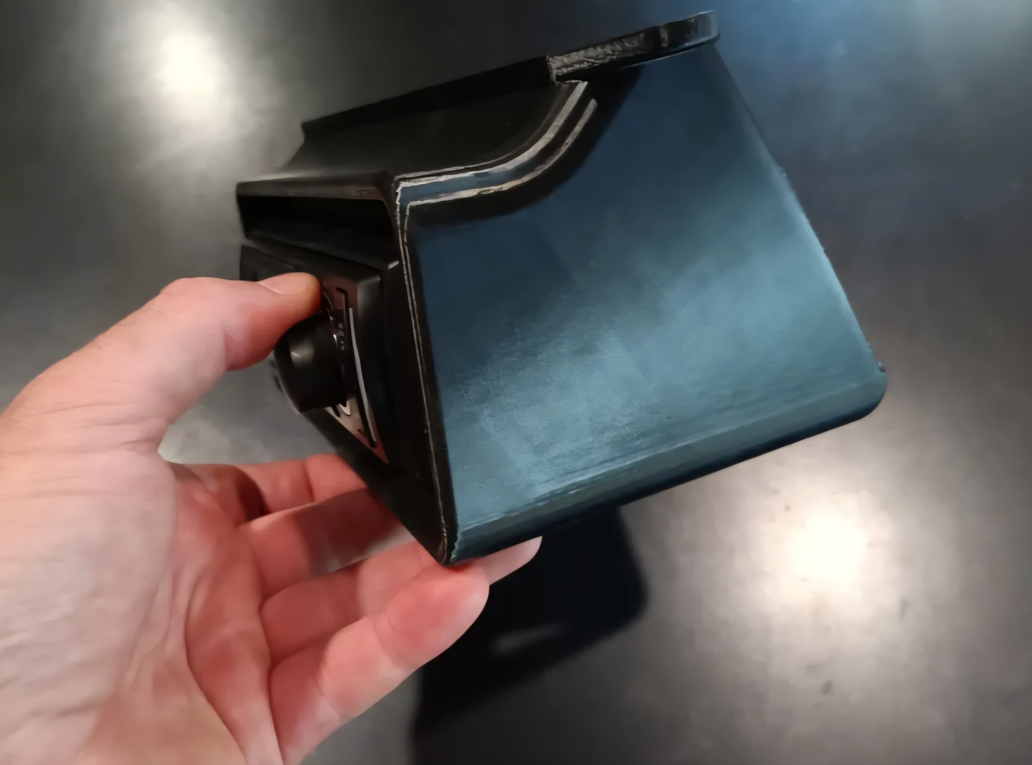 Under Dash Single Din Radio Pod for 1961-1966 Slickside and 1973-1979 Dentside Ford Trucks